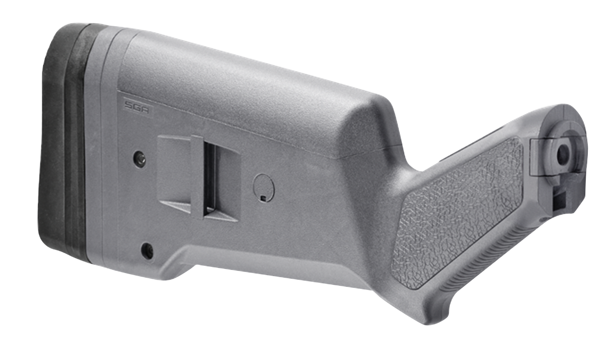 Magpul SGA Shotgun Stock – Mossberg 500/590/590A1 12 Gauge, Stealth Gray