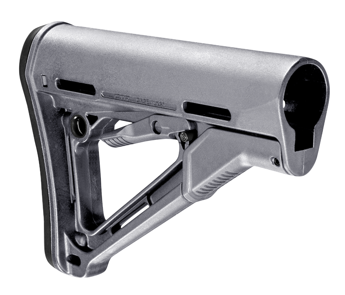 Magpul CTR Carbine Stock – Mil-Spec, AR-15/M4, Stealth Gray