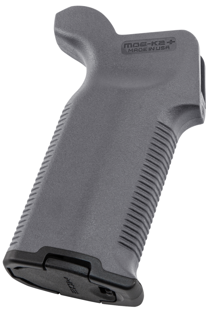 Magpul MOE-K2+ Grip – AR-15/M4 Vertical-Angle Pistol Grip, Stealth Gray