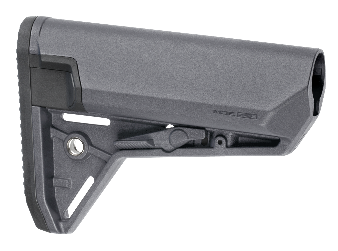Magpul MOE SL-S Carbine Stock – Mil-Spec, Waterproof Storage, AR-15/M4, Stealth Gray