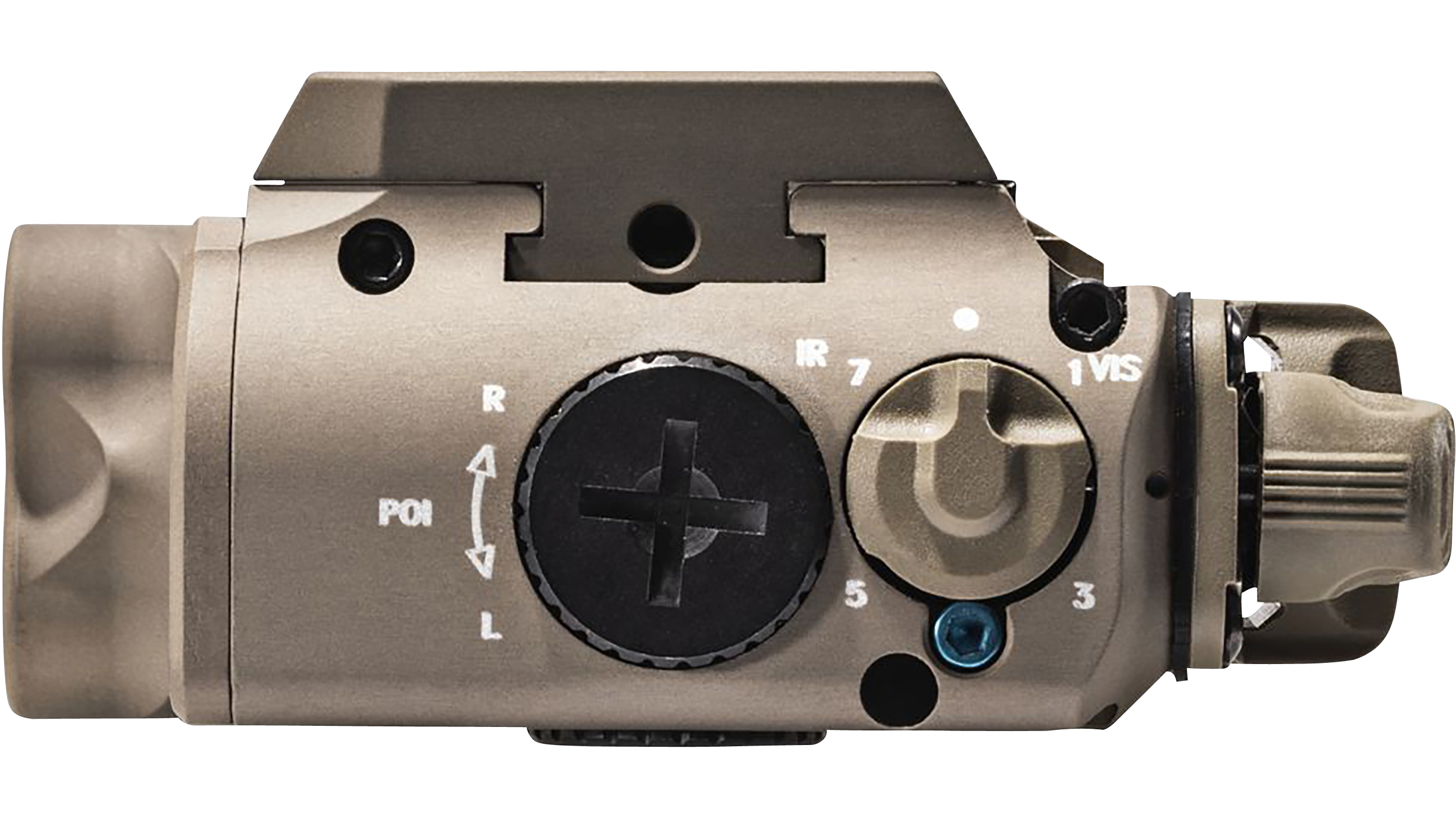 SureFire XVL2-IRC Light/Laser Module – 400 Lumens, Green Laser, IR Illuminator, Tan