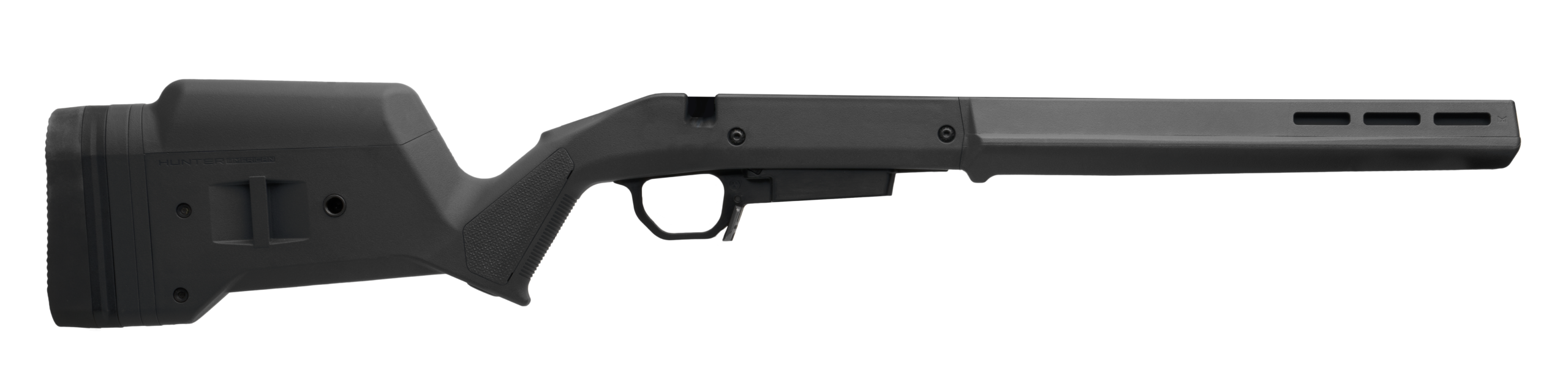 Magpul Hunter American Stock – Ruger American Short Action, STANAG Mag Well, Black