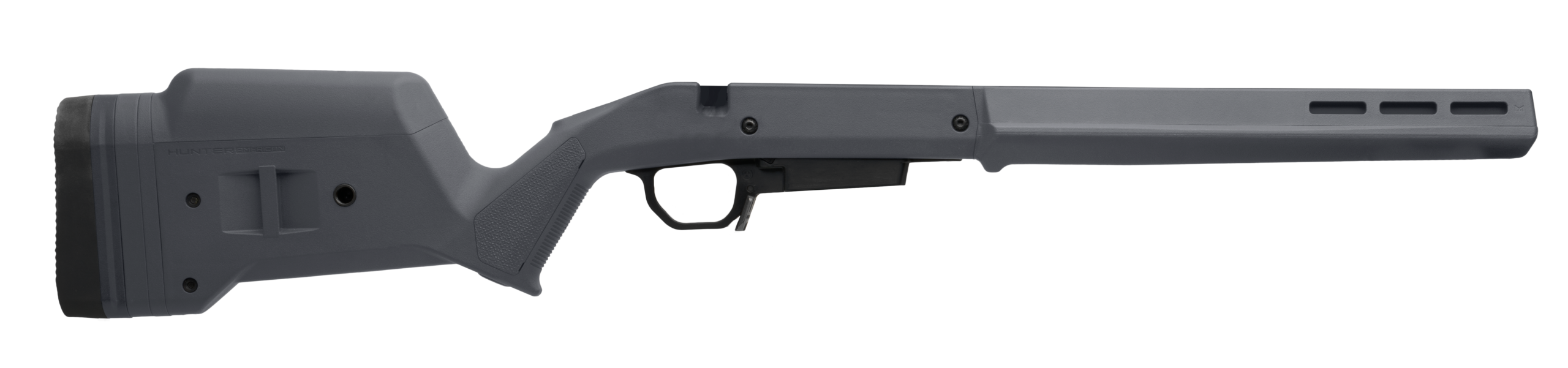 Magpul Hunter American Stock – Ruger American Short Action, STANAG Mag Well, Stealth Gray