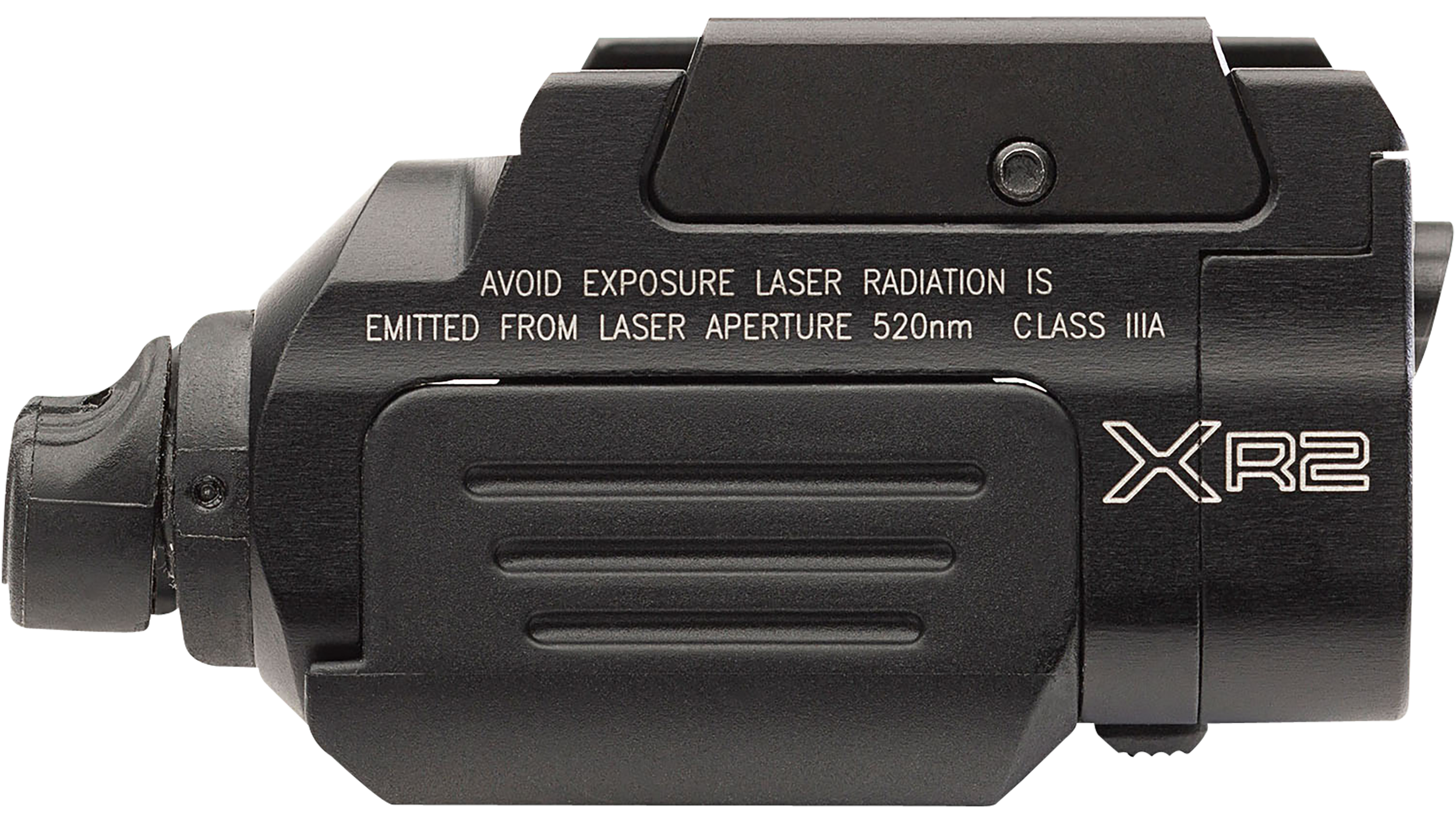 SureFire XR2-A Rechargeable Compact WeaponLight with Green Laser – 800 Lumens, Black