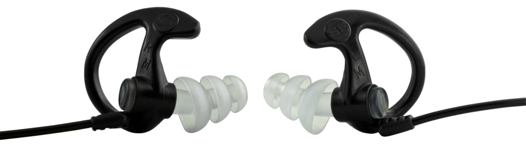 SureFire EP5 Sonic Defenders Max Earplugs – NRR 26 dB Full-Block, Medium, Black
