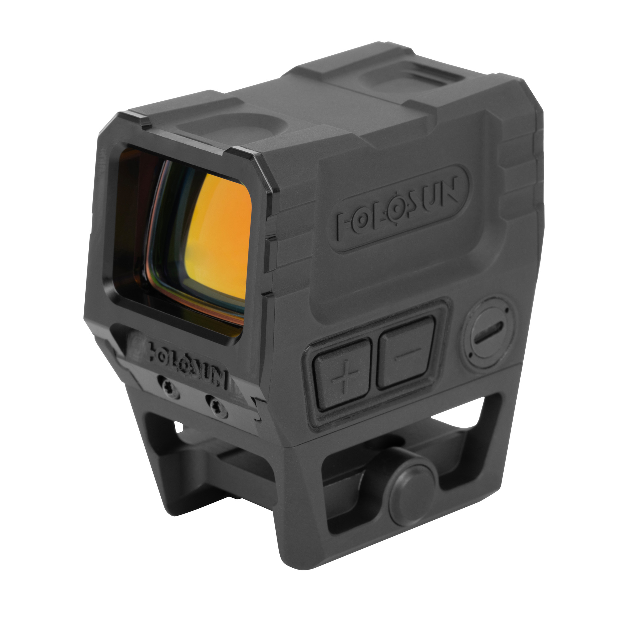 Holosun AEMS-CORE-X2-GD AEMS Core X2 Enclosed Sight – 2 MOA Gold Dot, Black - Image 3