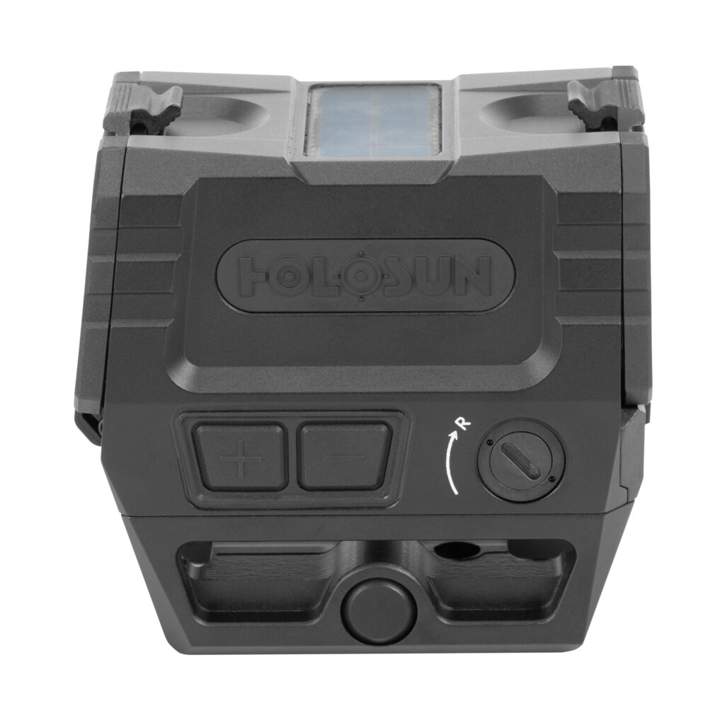 Holosun AEMS-EVO-GD AEMS EVO Enclosed Rifle Sight – Gold 2/65 MOA, Black