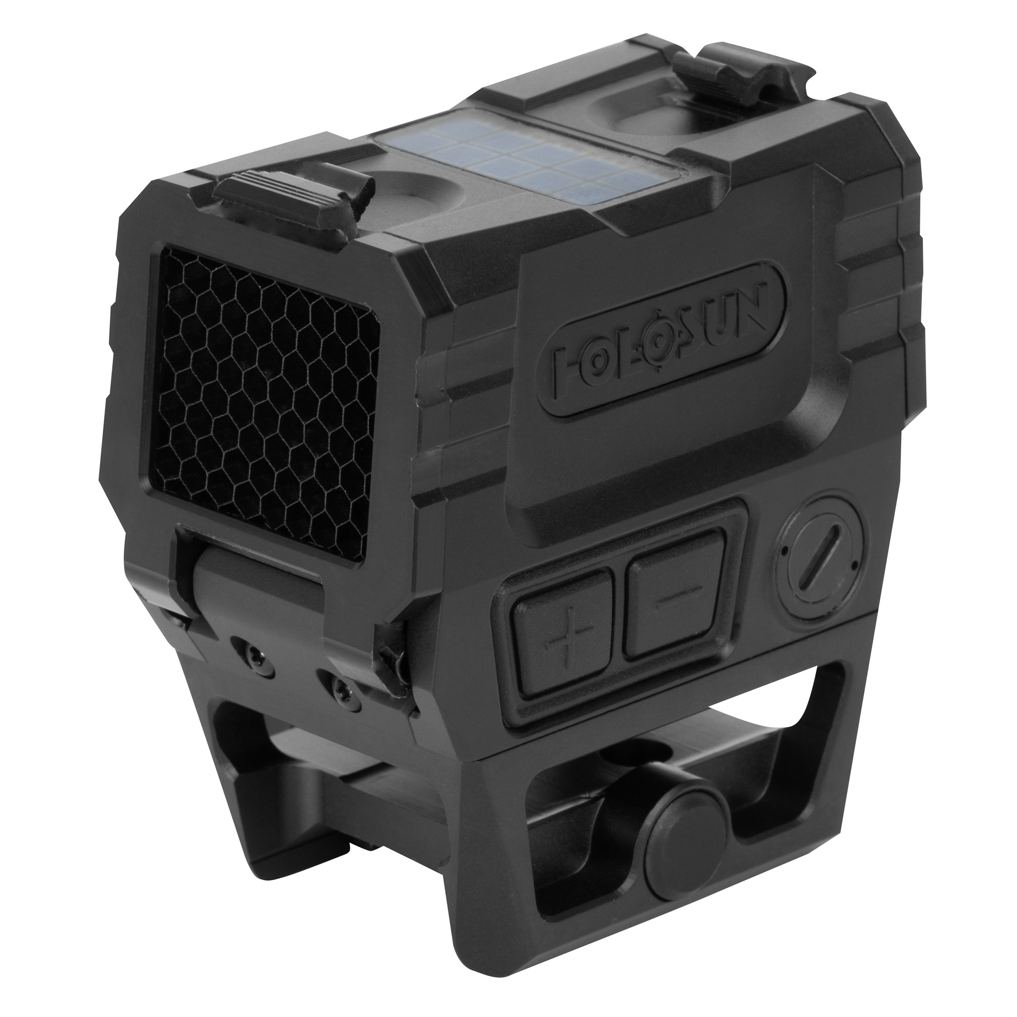 Holosun AEMS-PRO-X2-GD AEMS Pro X2 Enclosed Sight – Gold 2/65 MOA, Black - Image 3