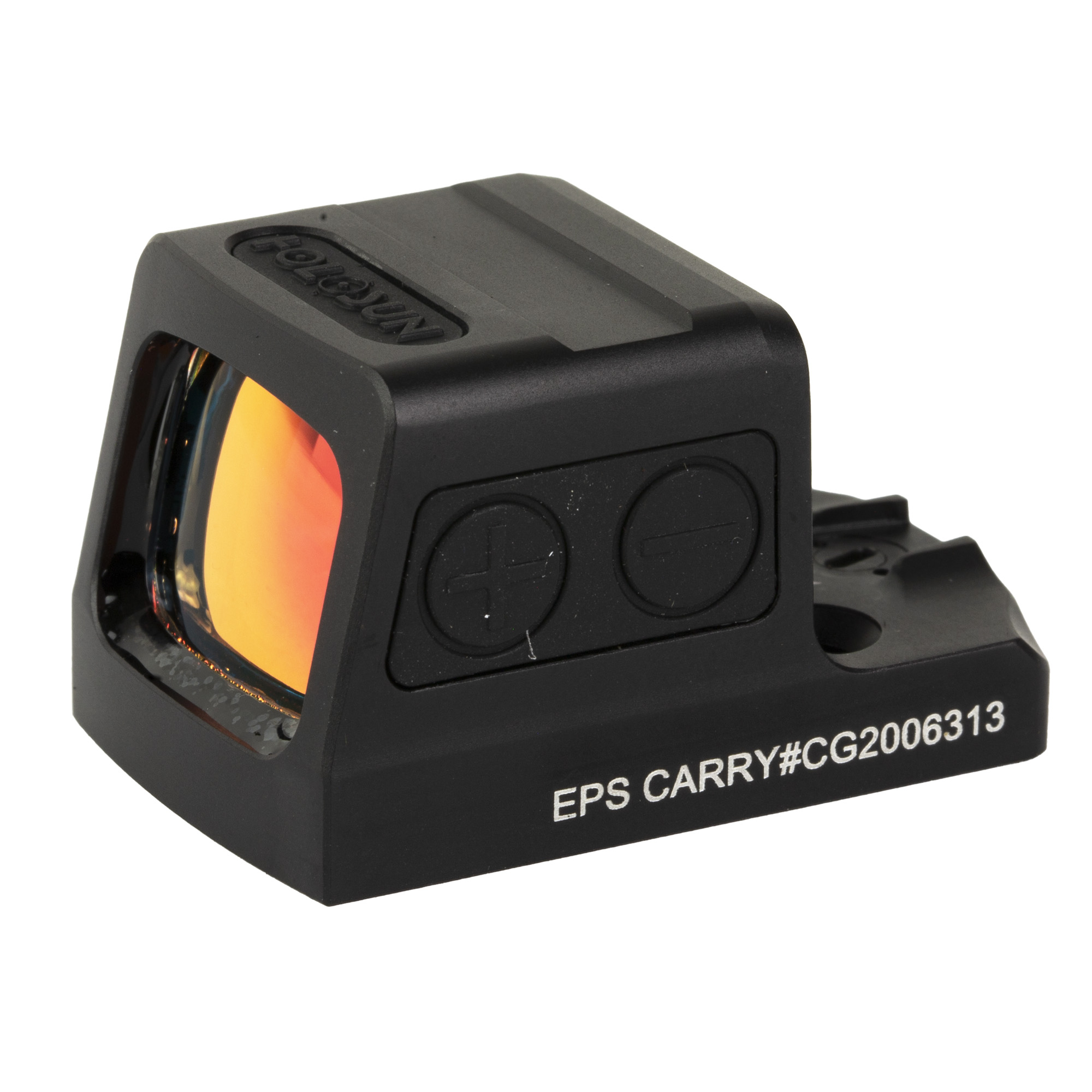 Holosun EPS-CARRY-GR-2 Enclosed Carry Pistol Sight – 2 MOA Green Dot, Black