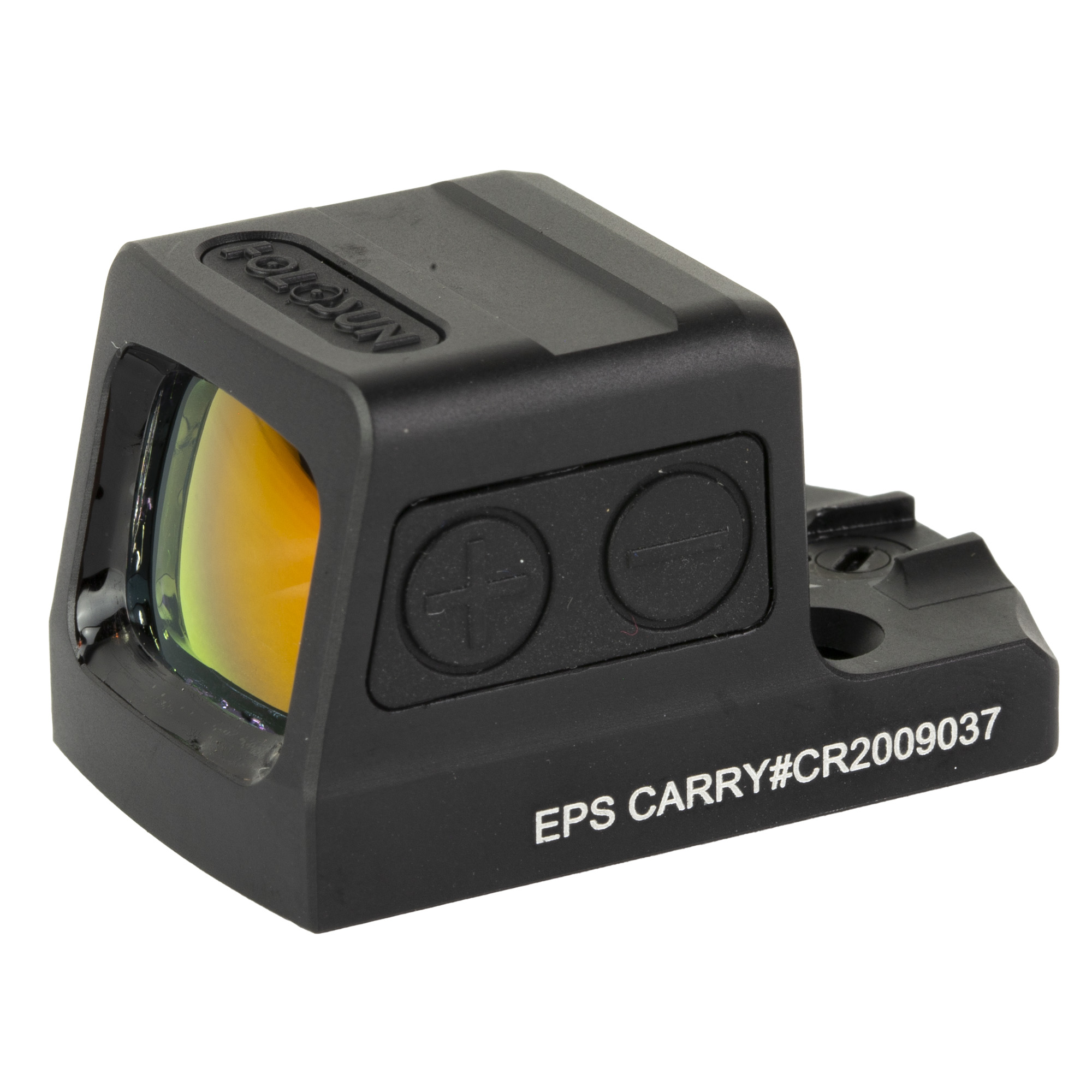 Holosun EPS-CARRY-RD-2 Enclosed Carry Pistol Sight – 2 MOA Red Dot, Black