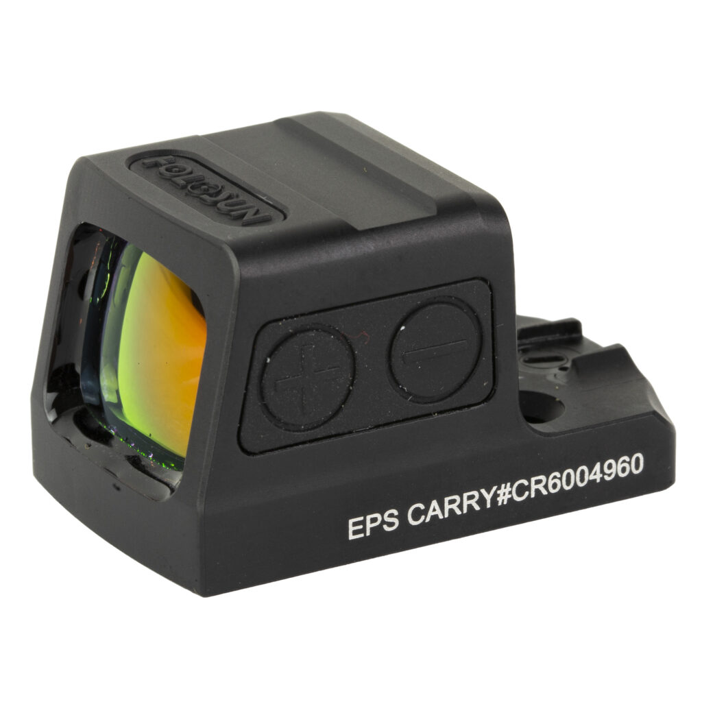 Holosun EPS-CARRY-RD-6 Enclosed Carry Pistol Sight – 6 MOA Red Dot, Black