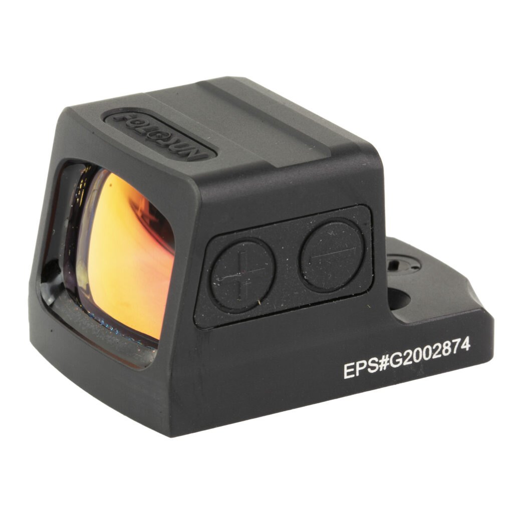Holosun EPS-GR-2 Enclosed Pistol Sight – 2 MOA Green Dot, K Footprint, Black