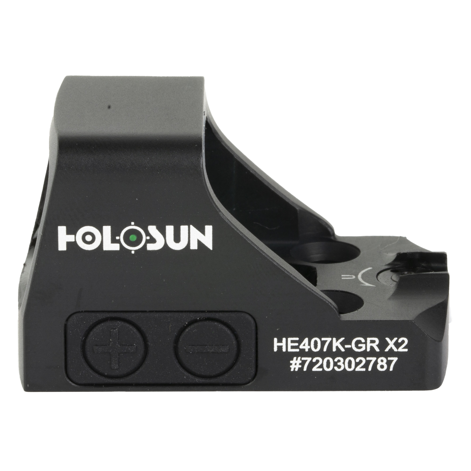 Holosun HE407K-GR X2 Subcompact Pistol Green Dot – 6 MOA Dot, K Footprint, Black - Image 3