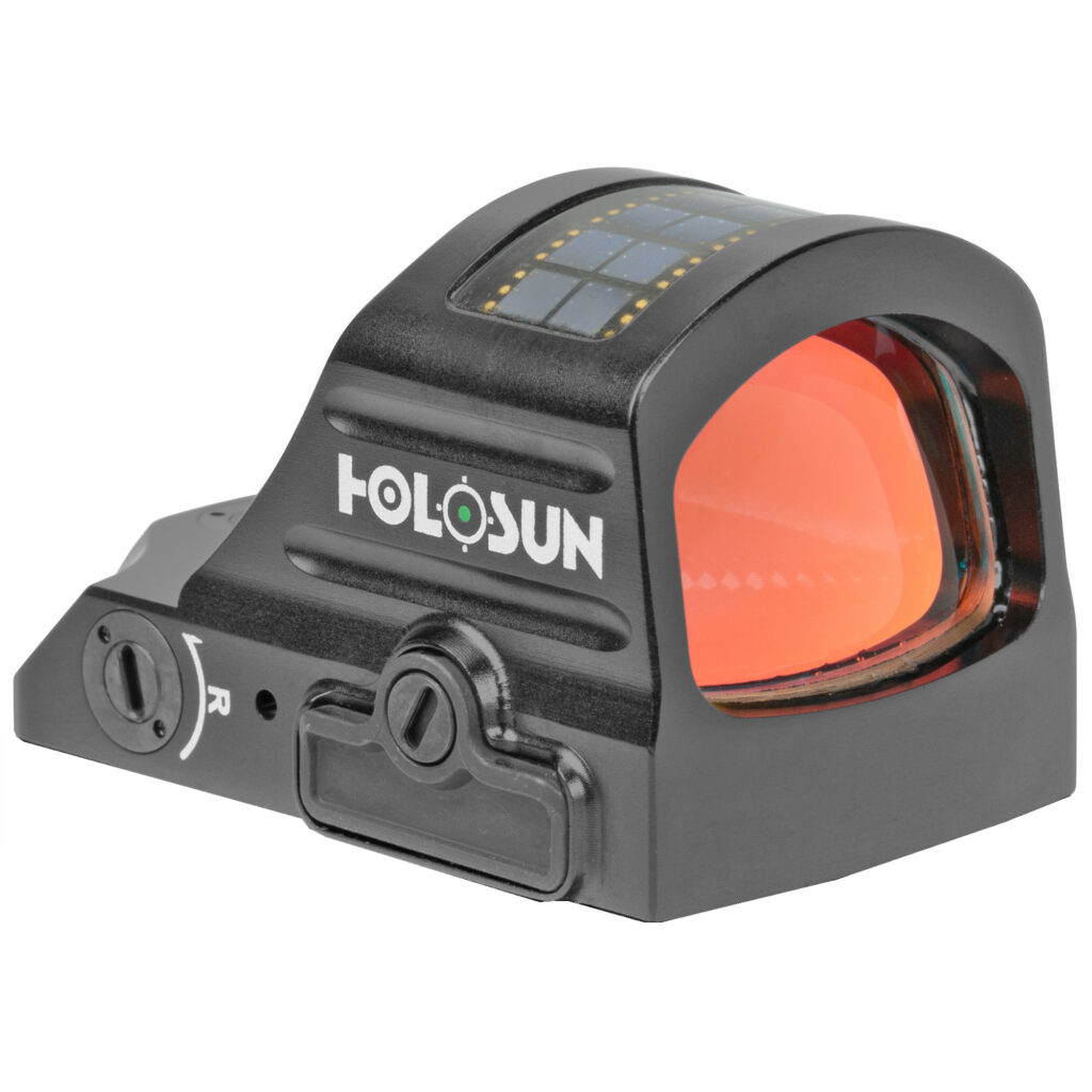 Holosun HE507C-GR X2 Pistol Green Dot – 2 MOA Dot/32 MOA Circle, Solar, Black