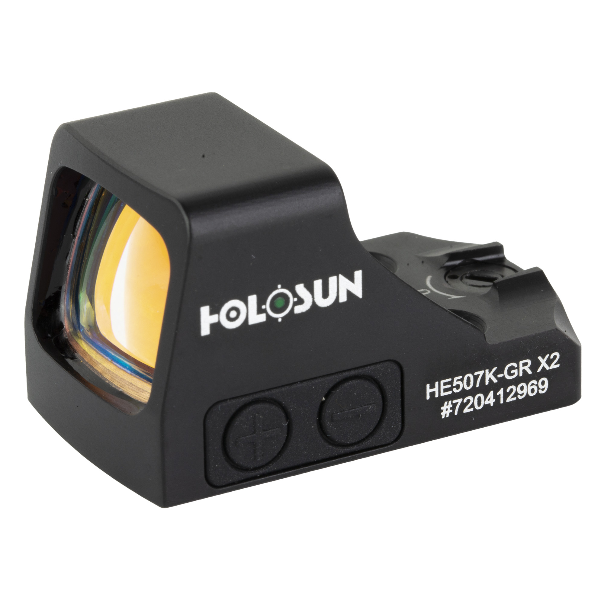 Holosun HE507K-GR X2 Subcompact Pistol Green Dot – 2 MOA Dot/32 MOA Circle