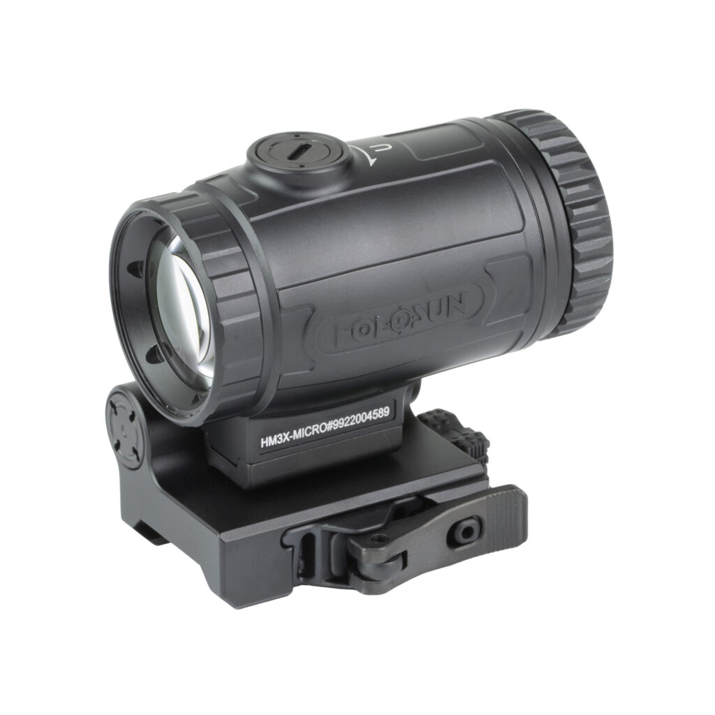 Holosun HM3X-MICRO 3x Micro Magnifier – QD Mount, Black