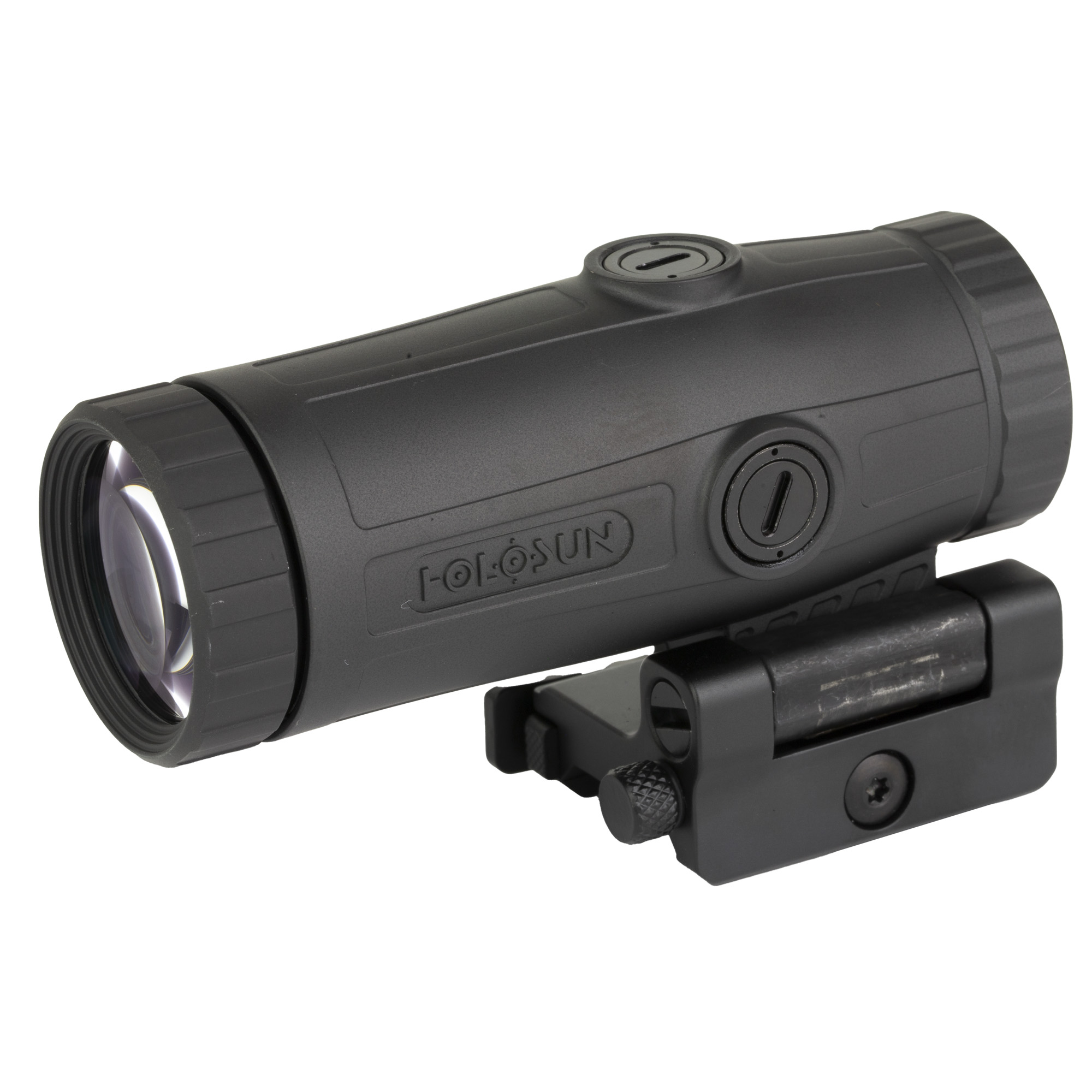 Holosun HM3X 3x Magnifier – Flip-to-Side QD Mount, Aluminum, Black