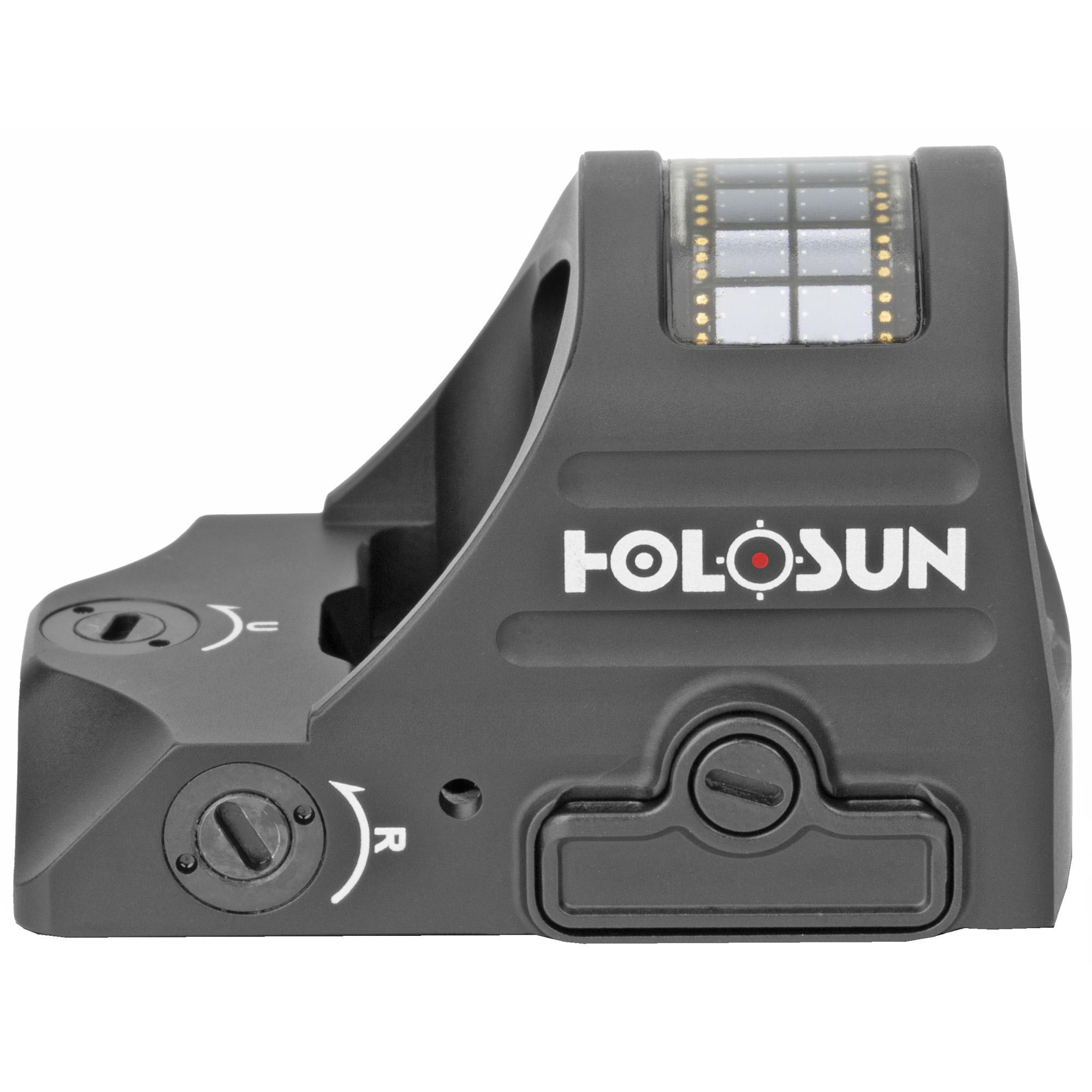 Holosun HS407C X2 Pistol Red Dot – 2 MOA Dot, Solar, Black - Image 3