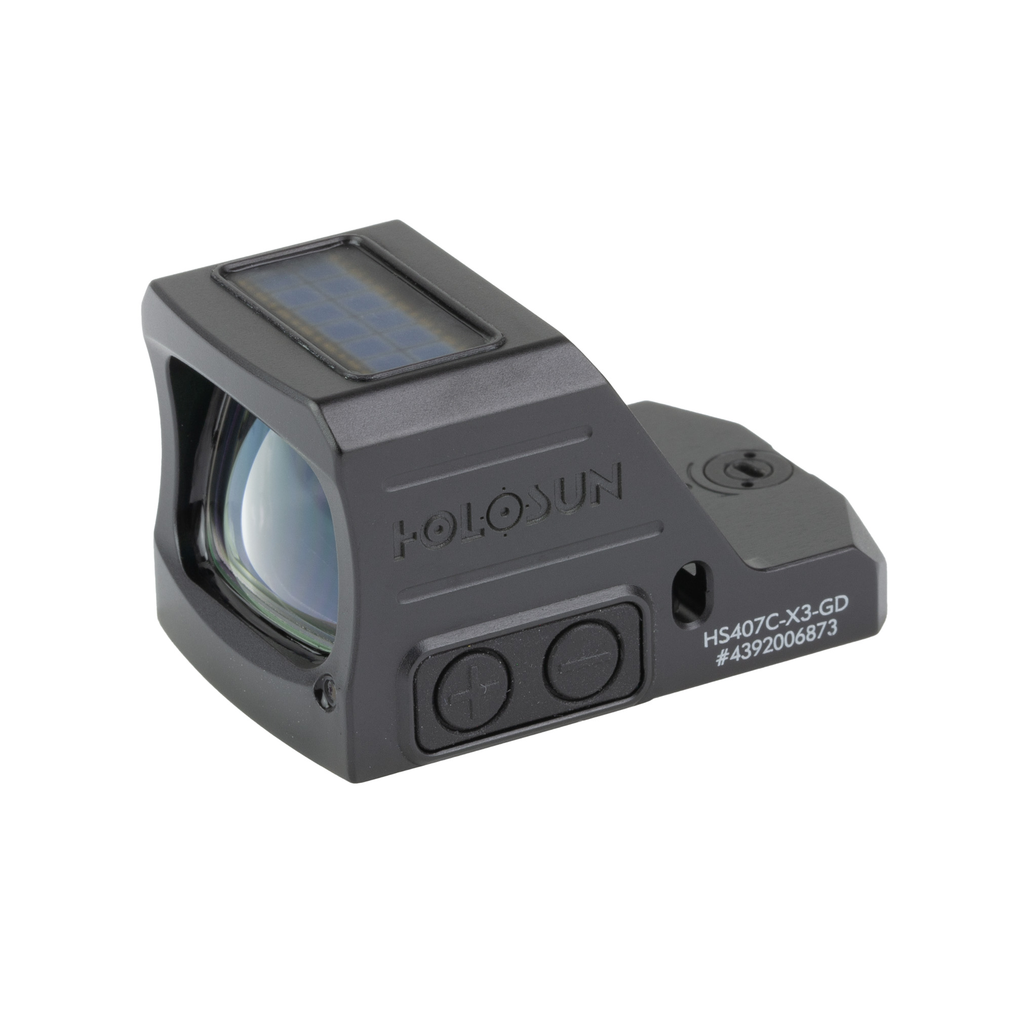 Holosun HS407C-X3-GD 407C X3 Open Pistol Sight – 2 MOA Gold Dot, RMR Footprint