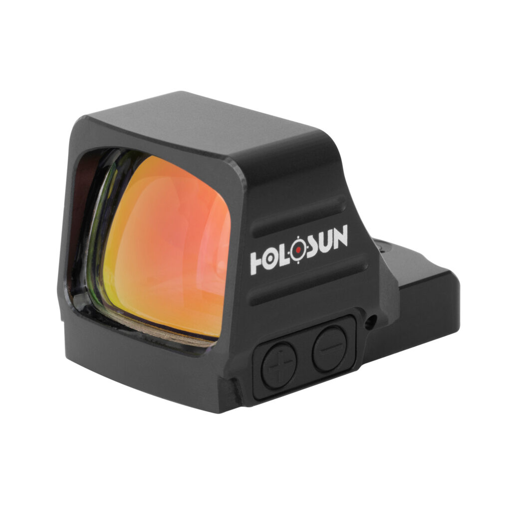Holosun HS407COMP-GD-6 407COMP Open Pistol Sight – 6 MOA Gold Dot, Black