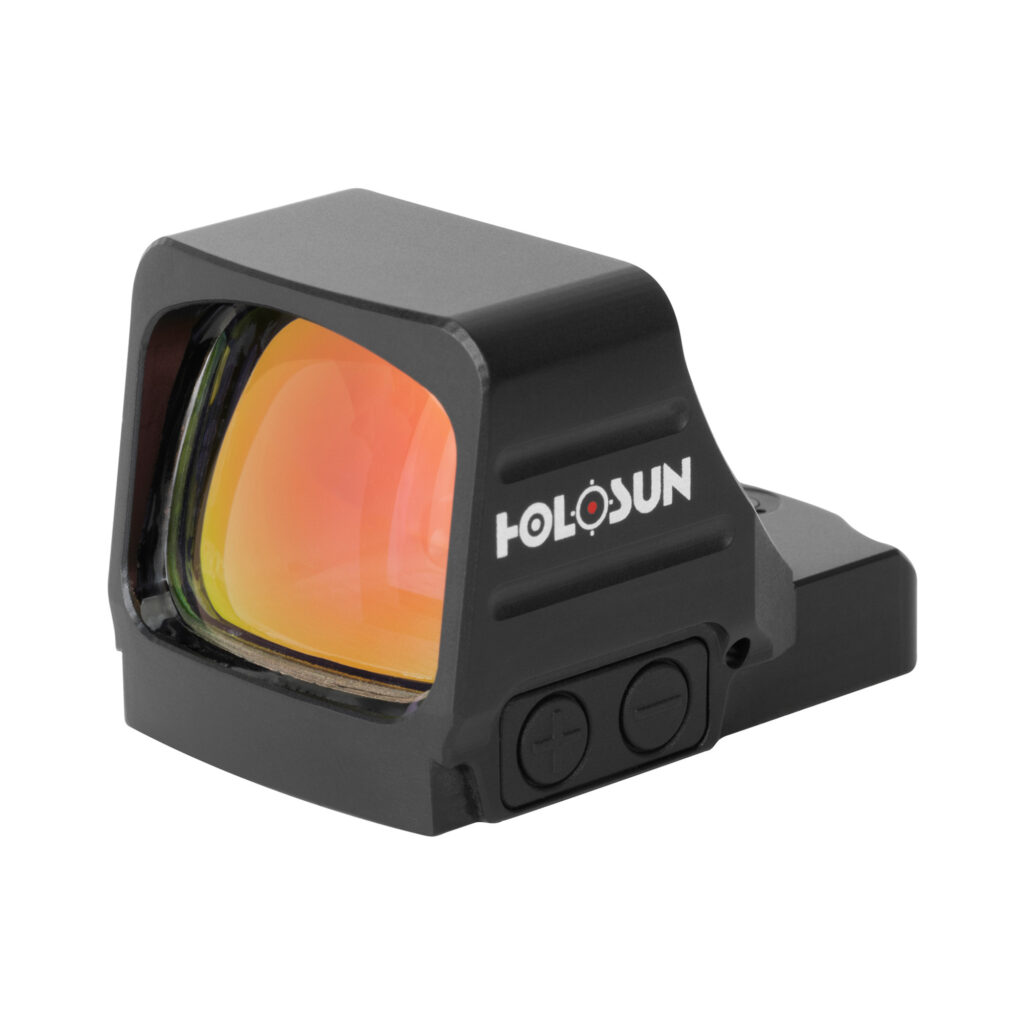Holosun HS407COMP-RD-6 407COMP Open Pistol Sight – 6 MOA Red Dot, Black