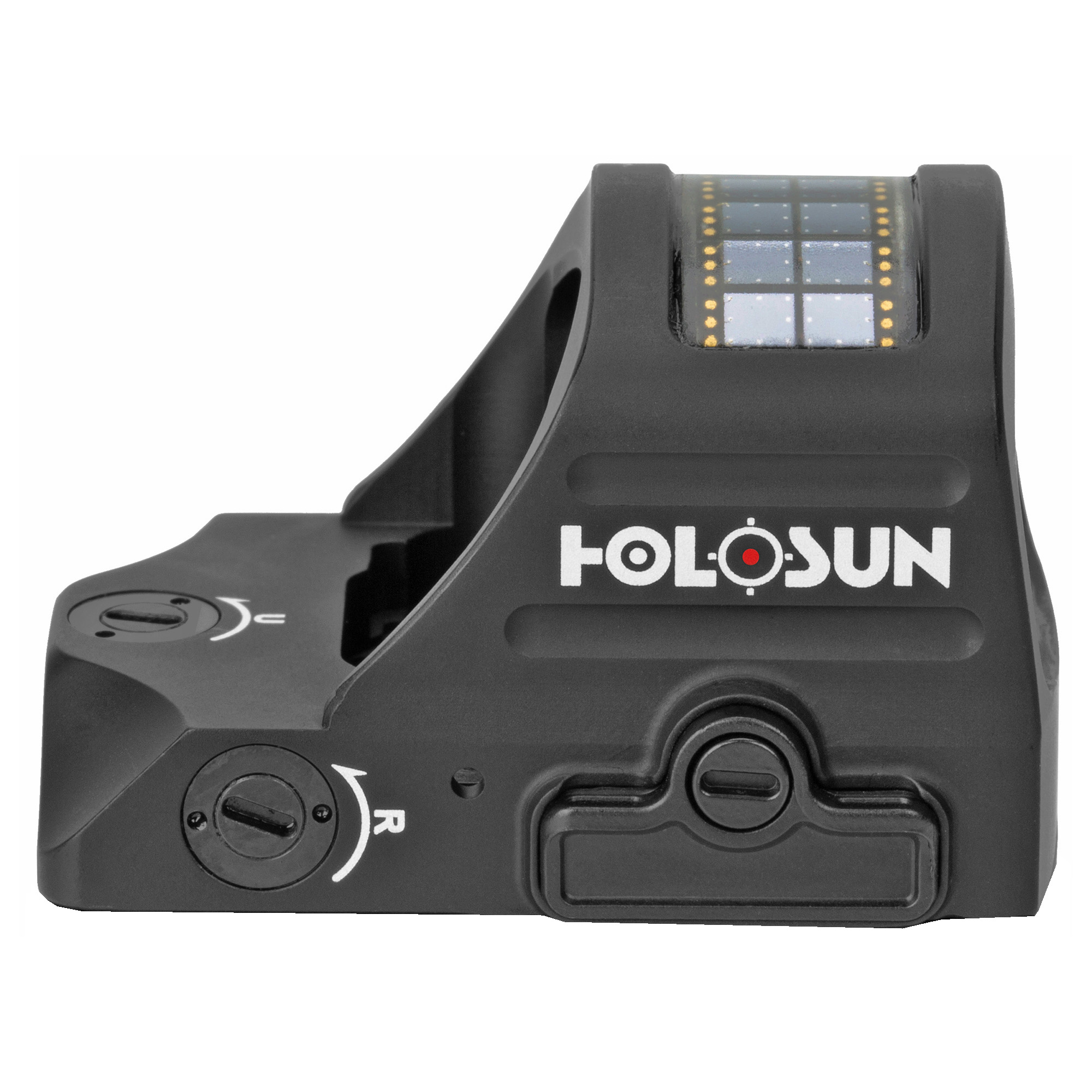 Holosun HS507C X2 Pistol Red Dot – 2 MOA Dot/32 MOA Circle, Solar, Black - Image 3