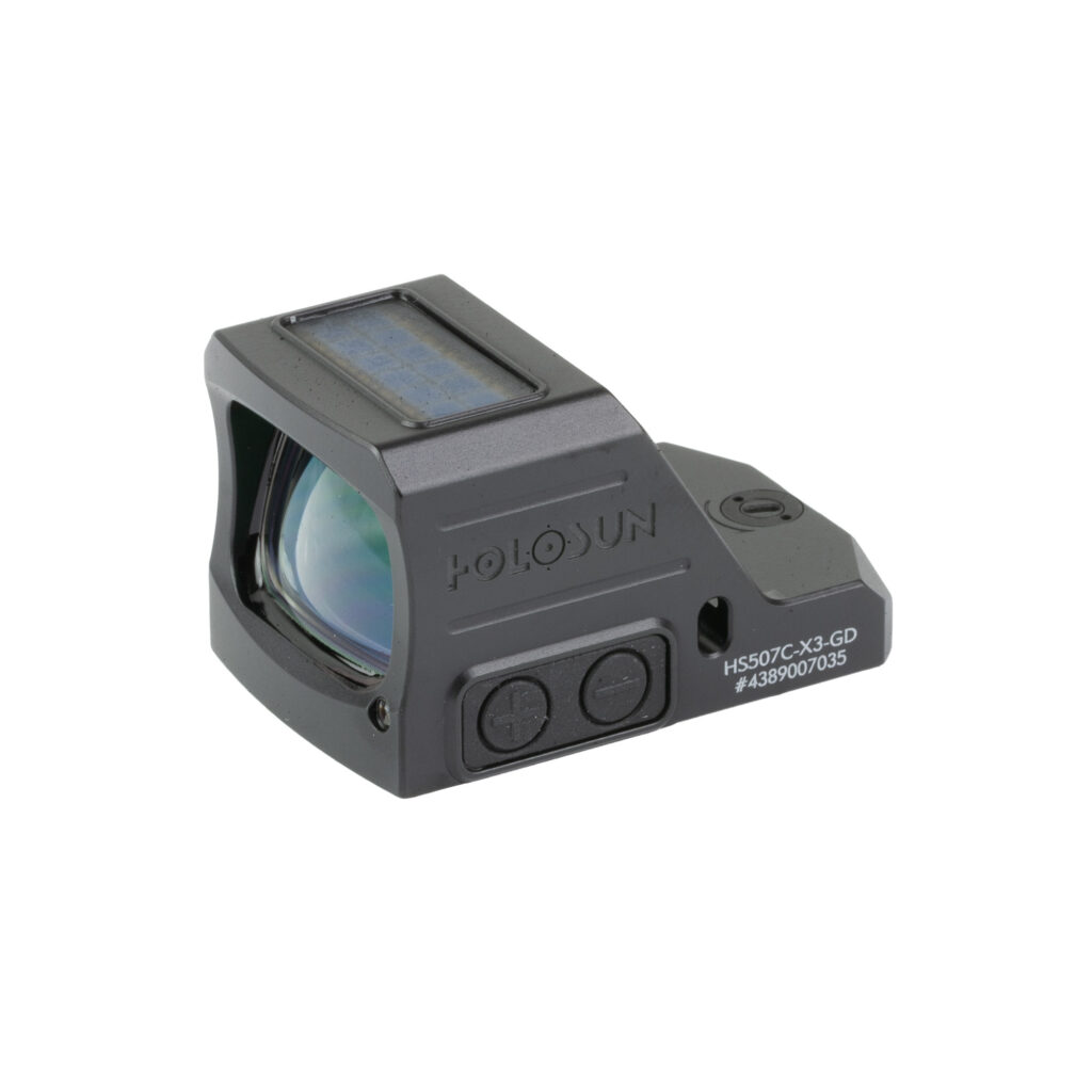 Holosun HS507C-X3-GD 507C X3 Open Pistol Sight – Gold 2 MOA Dot/32 MOA Circle