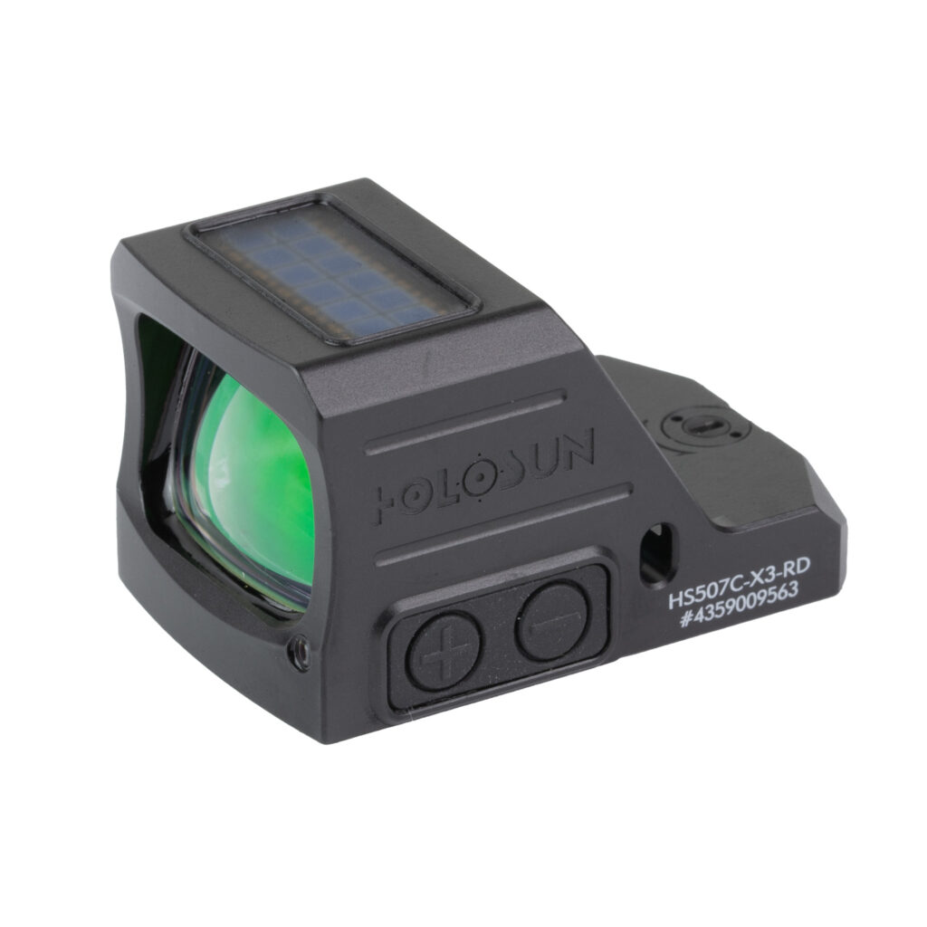 Holosun HS507C-X3-RD 507C X3 Open Pistol Sight – Red 2 MOA Dot/32 MOA Circle