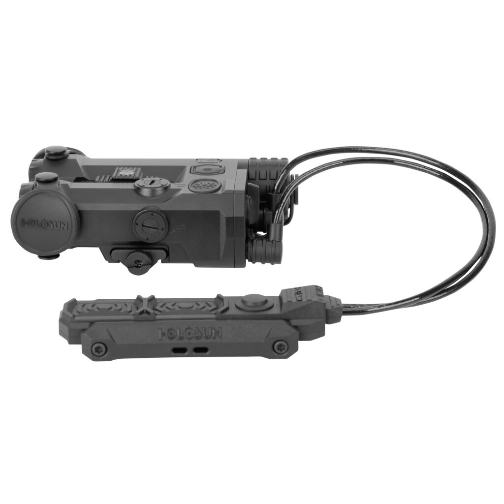 Holosun IRIS-GR4 IRIS 4 Laser & Light – Green/IR Lasers, IR Illuminator, Black