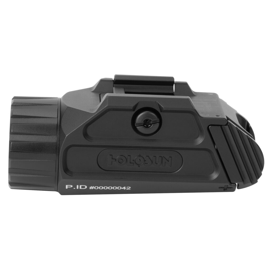 Holosun P.ID Weapon Light – 1000 Lumens, Rechargeable, Black