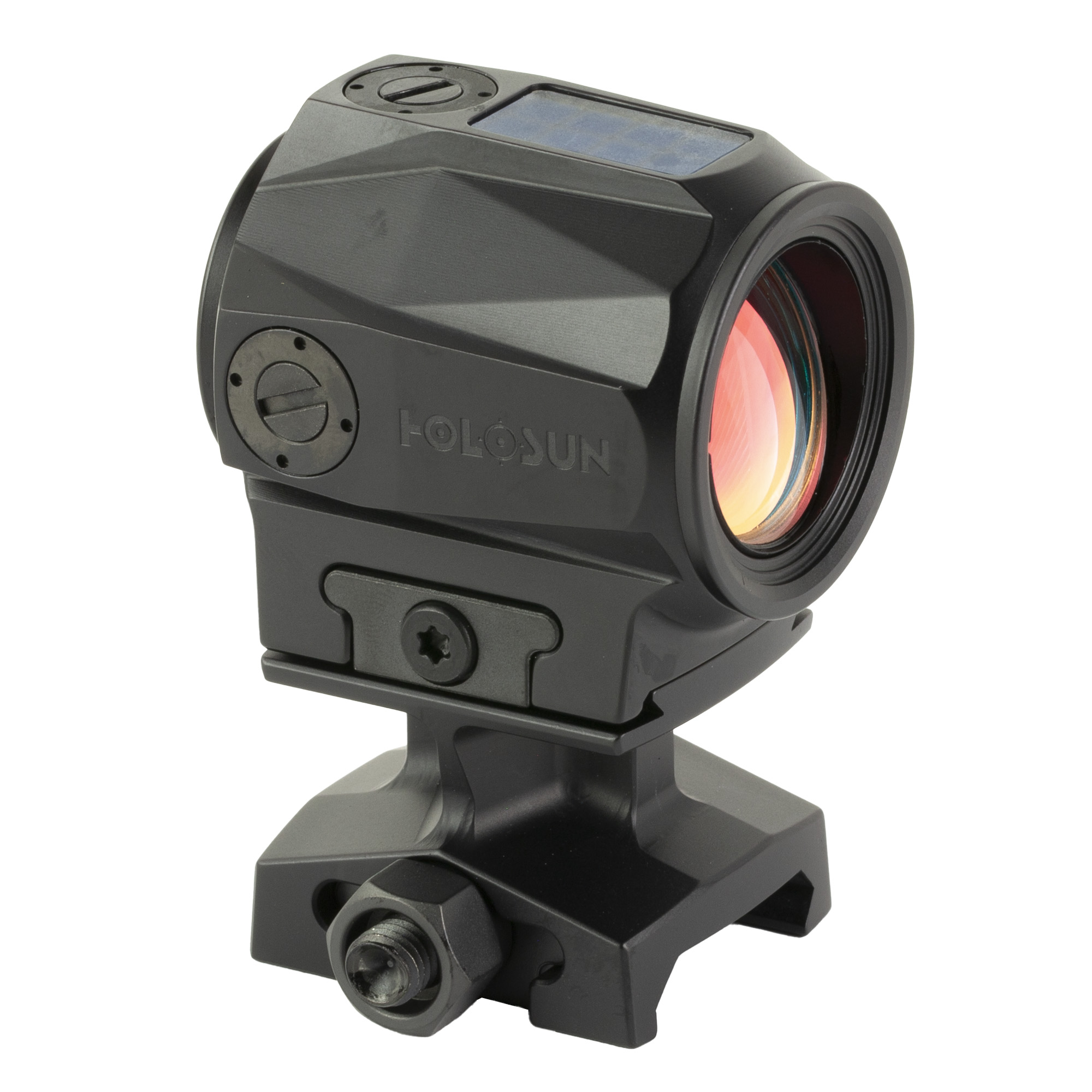 Holosun SCRS-GR-MRS Solar Rifle Sight – Green 2 MOA Dot/65 MOA Circle, Black - Image 2