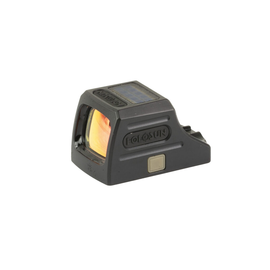 Holosun SCS-CARRY-GR Solar Charging Carry Pistol Sight – Green MRS, Black