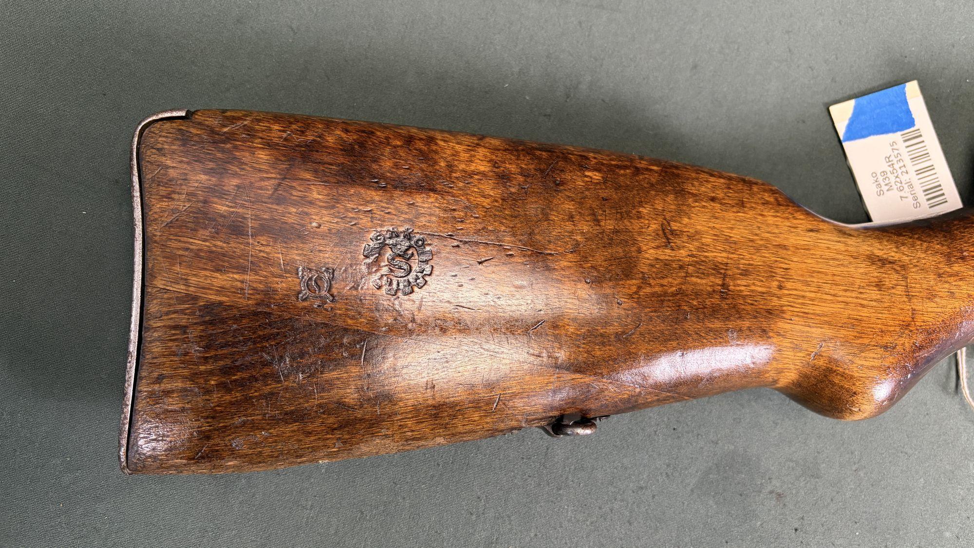 Finnish M39 Mosin-Nagant rifle chambered in 7.62×54R - Image 2