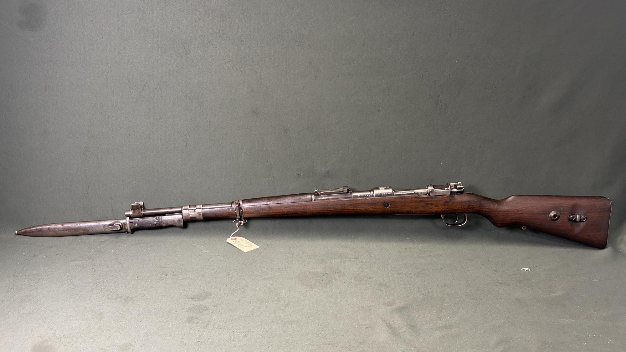 1937 Mauser Portuguese Contract K98k 8mm Mauser with Matching Bayonet - Image 2