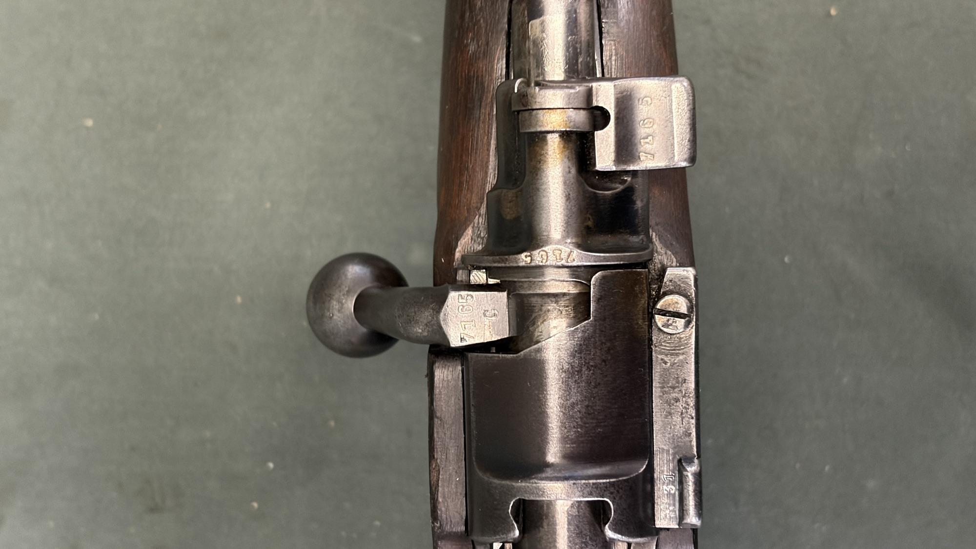1937 Mauser Portuguese Contract K98k 8mm Mauser with Matching Bayonet - Image 6