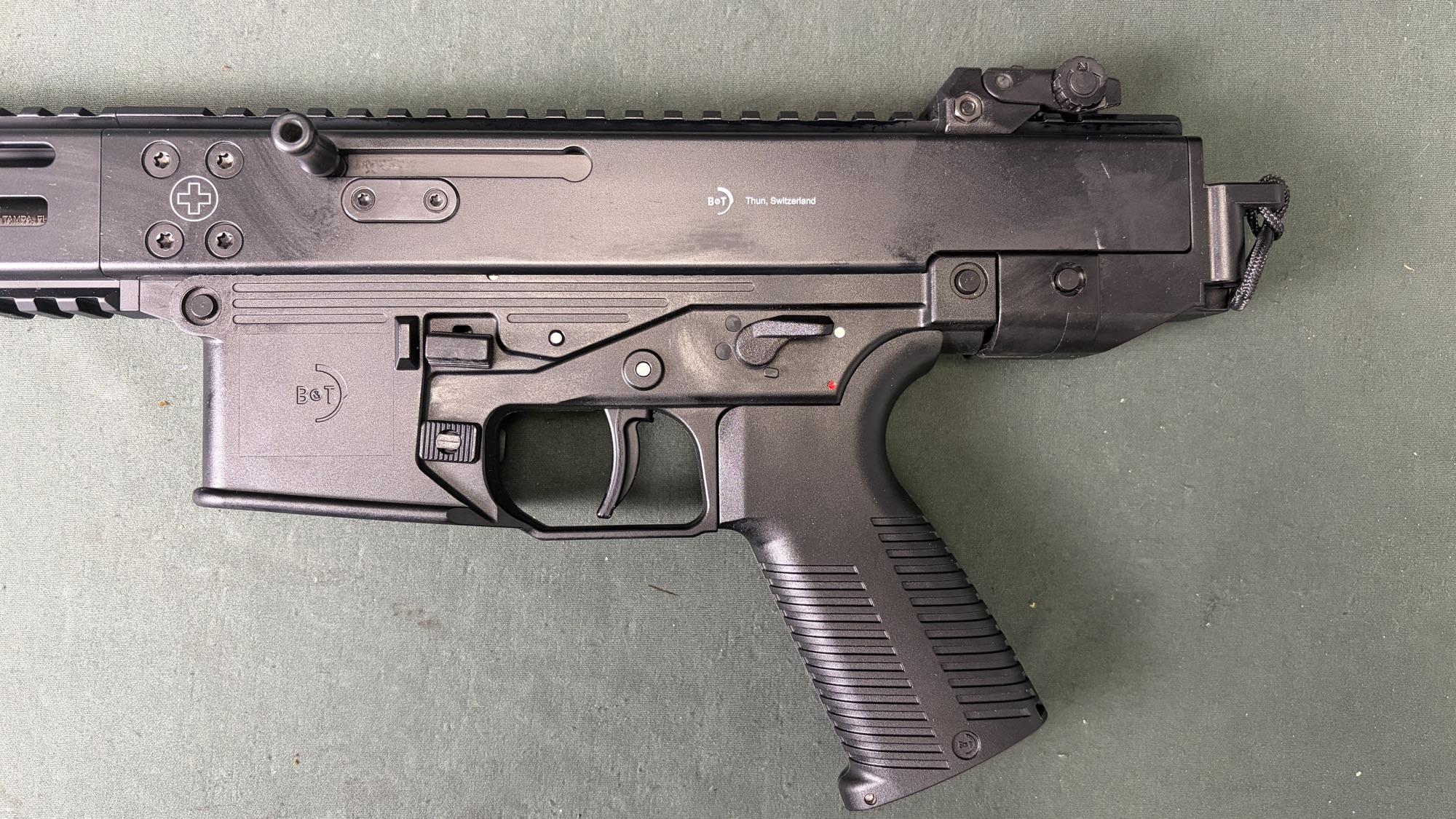 B&T GHM9 Sport 9mm 16 Inch Barrel Black Semi-Auto Pistol New in Box - Image 3