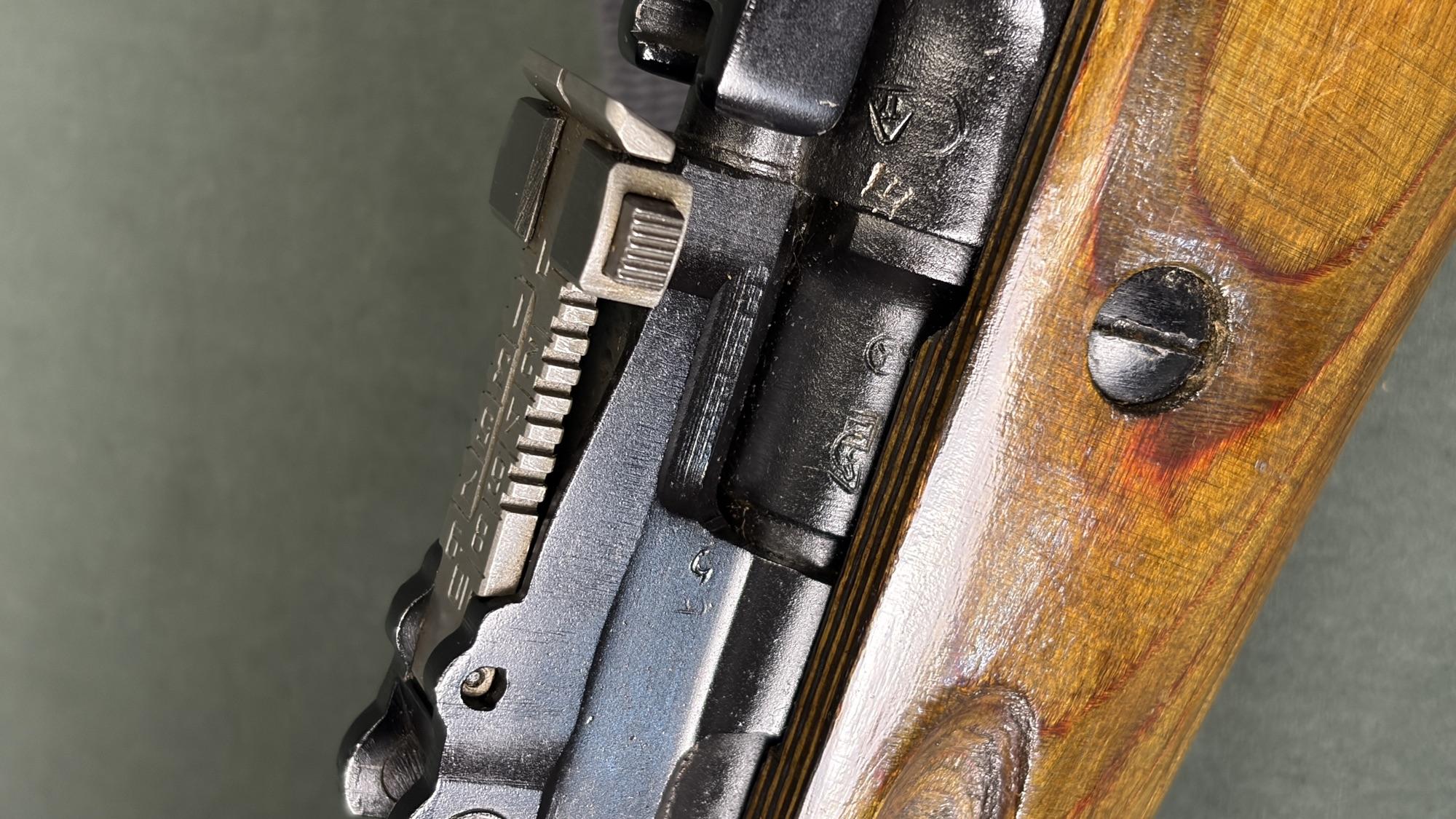 1950 Tula SKS 7.62x39 Arsenal Refurbished Matching Mirror Bore Blade Bayonet - Image 6