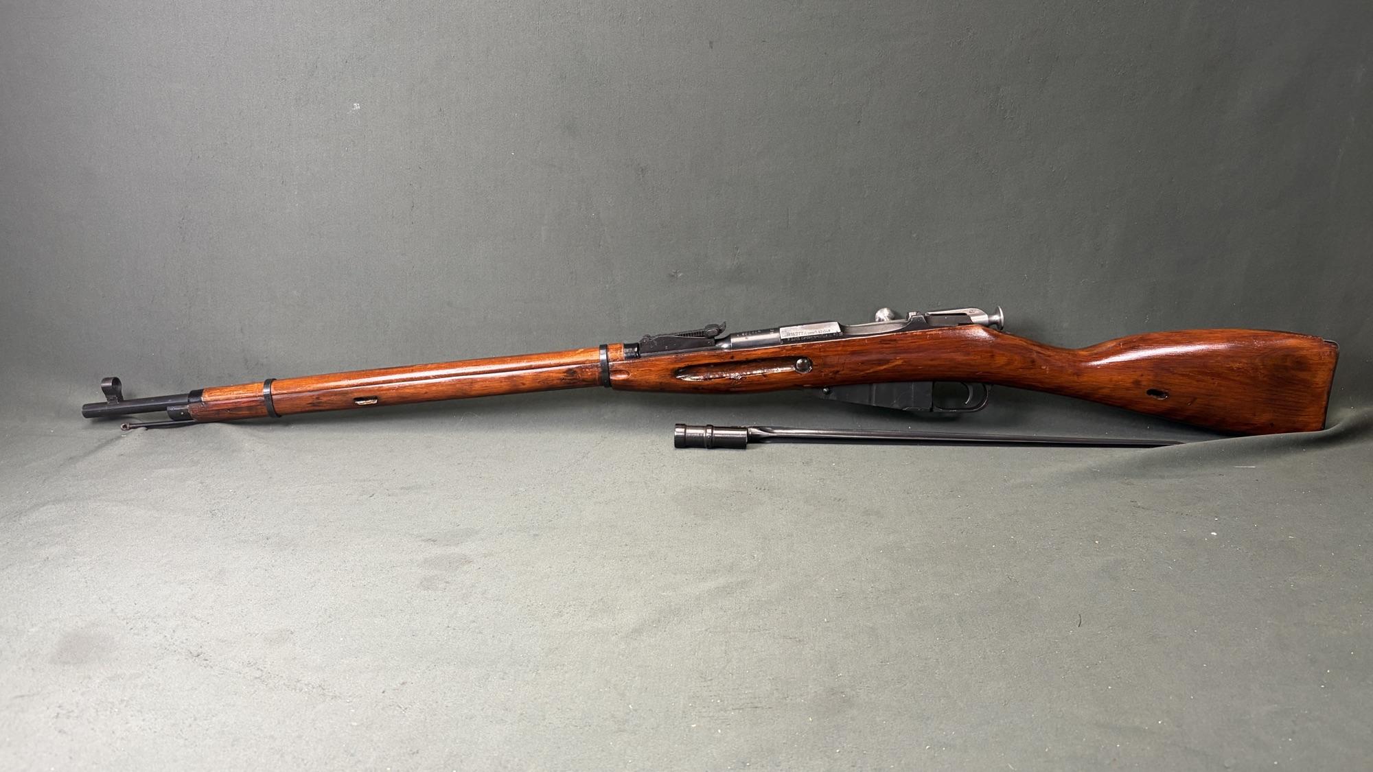 1928 Tula Mosin 91/30 Hex Receiver 7.62x54R All Matching Bright Bore - Image 3