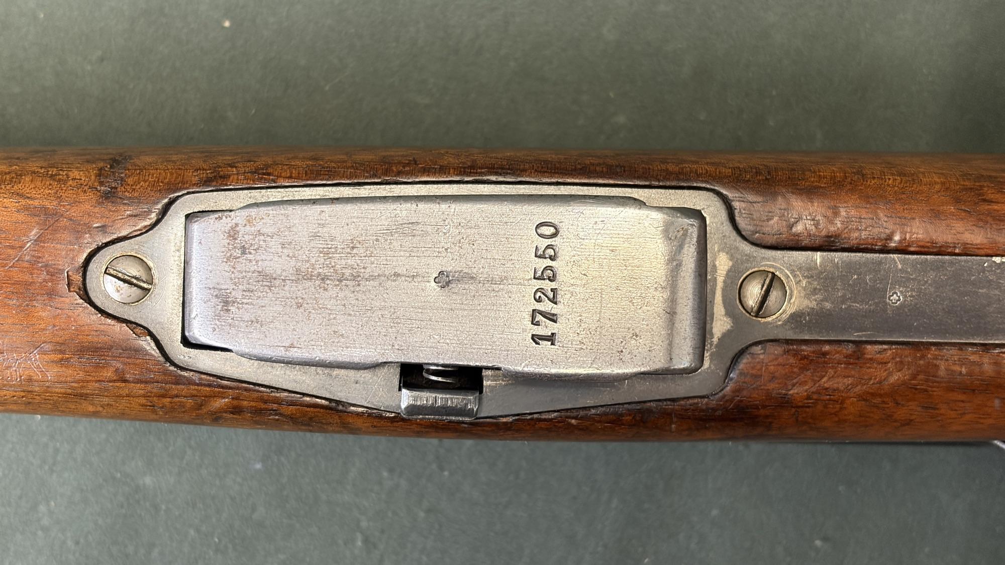 Swiss K11 Schmidt-Rubin 7.5x55 All Matching with Bayonet and Troop Tag - Image 9