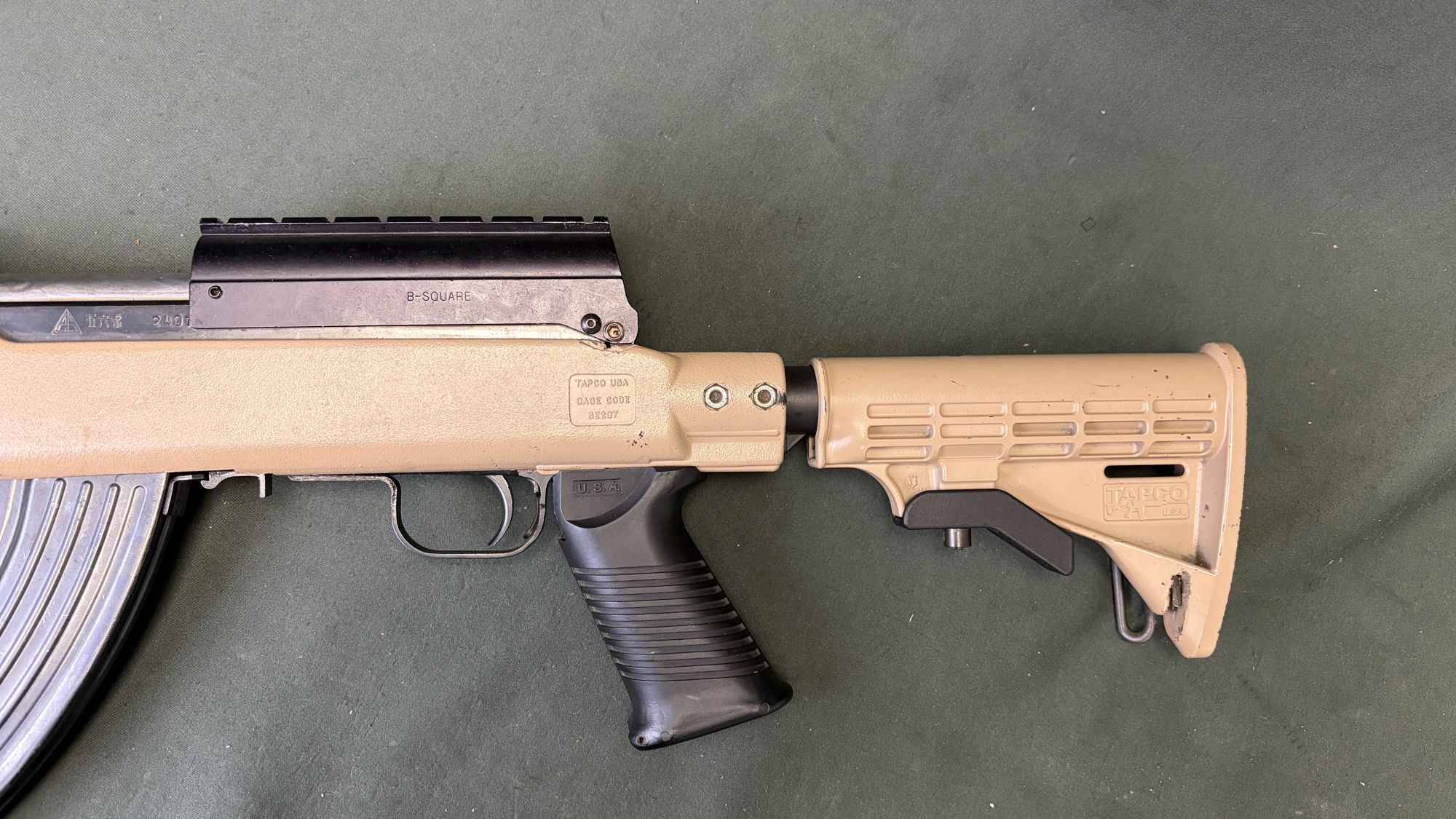 Chinese Type 56 SKS Factory 26 7.62x39 Tapco Stock 35 Round Magazine Optic Mount - Image 9