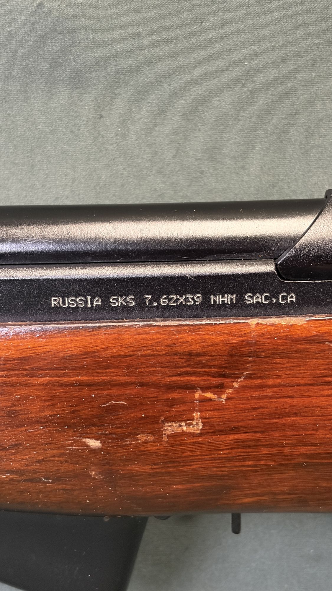1954 Tula SKS 7.62x39 All Matching Appears Unfired Mirror Bore Blade Bayonet - Image 4