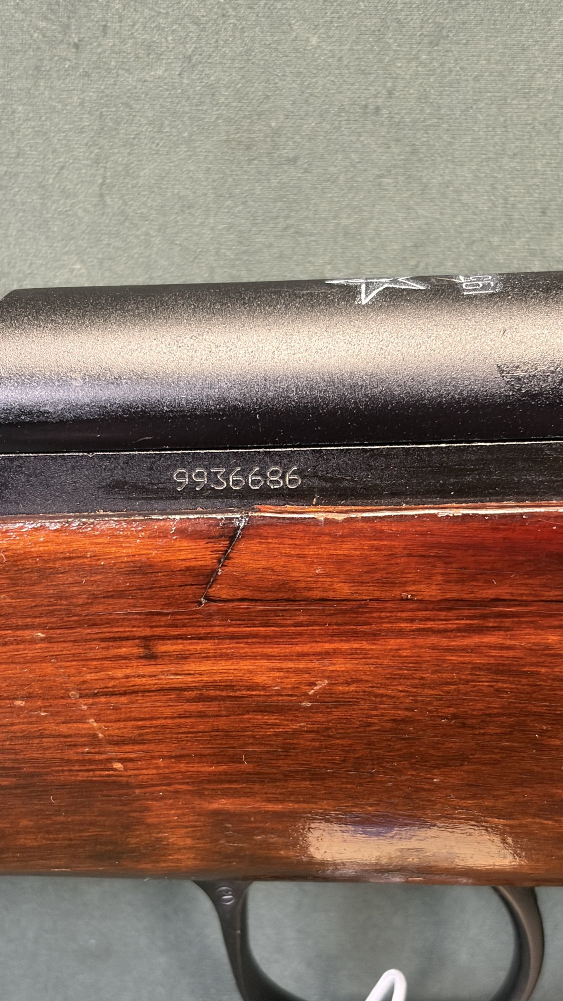 1954 Tula SKS 7.62x39 All Matching Appears Unfired Mirror Bore Blade Bayonet - Image 5