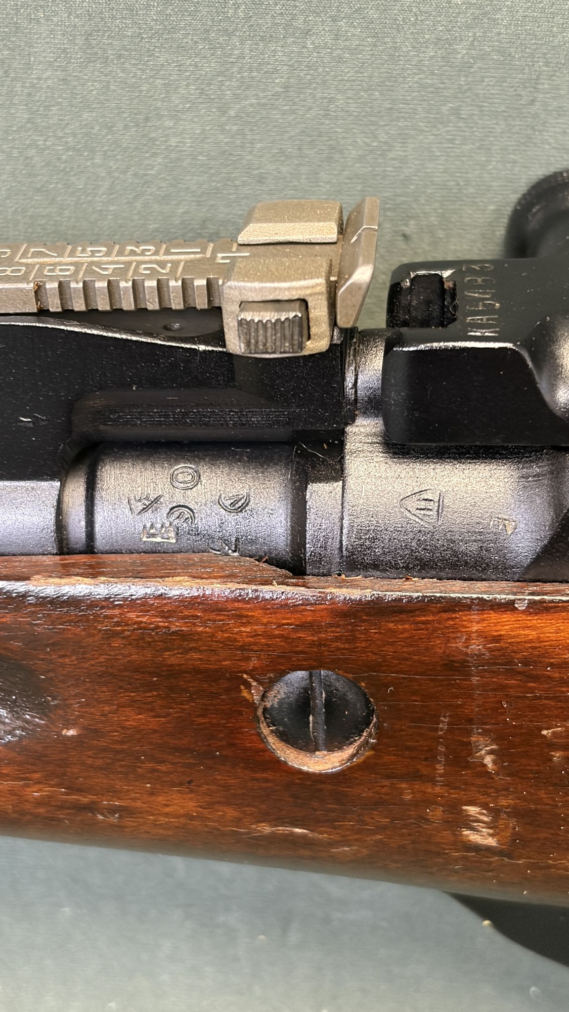 1954 Tula SKS 7.62x39 All Matching Appears Unfired Mirror Bore Blade Bayonet - Image 8