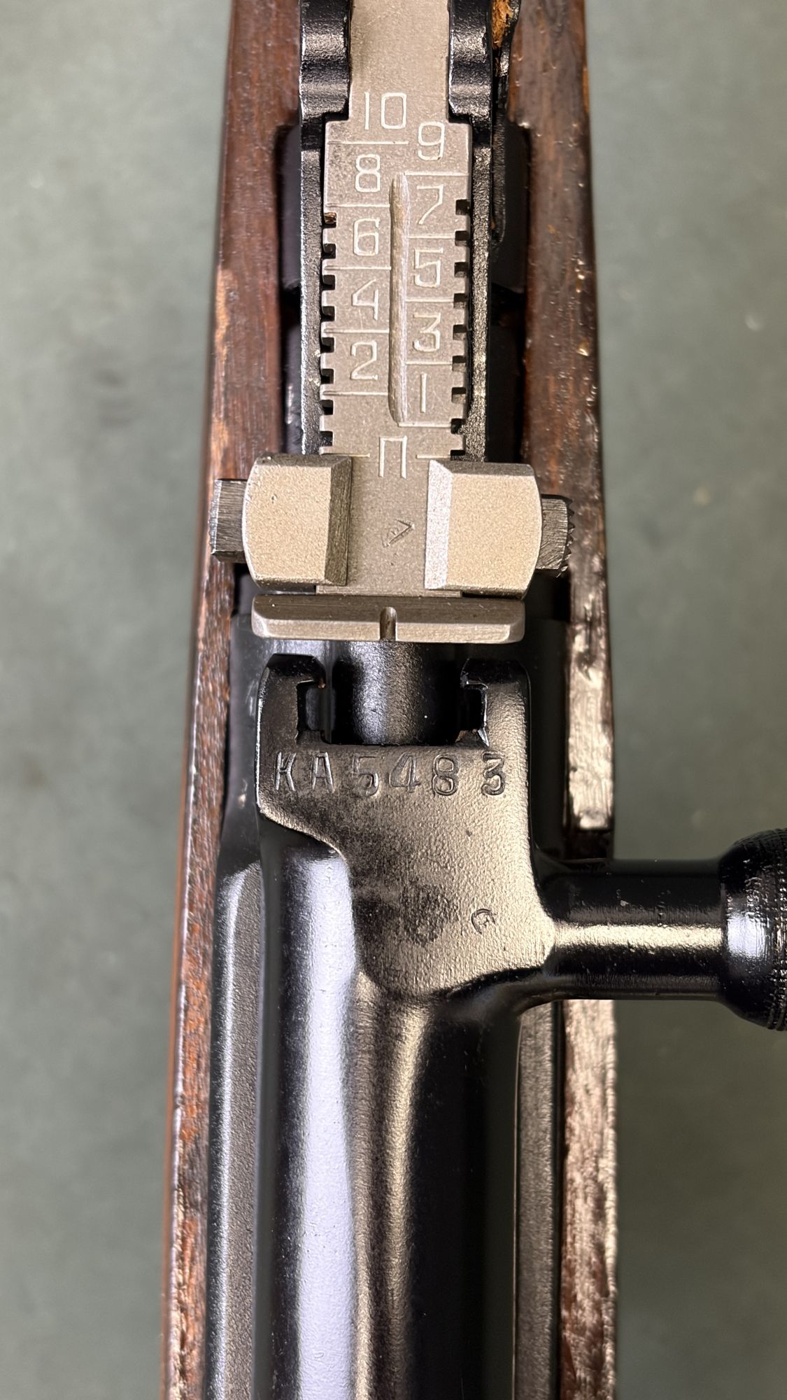 1954 Tula SKS 7.62x39 All Matching Appears Unfired Mirror Bore Blade Bayonet - Image 10
