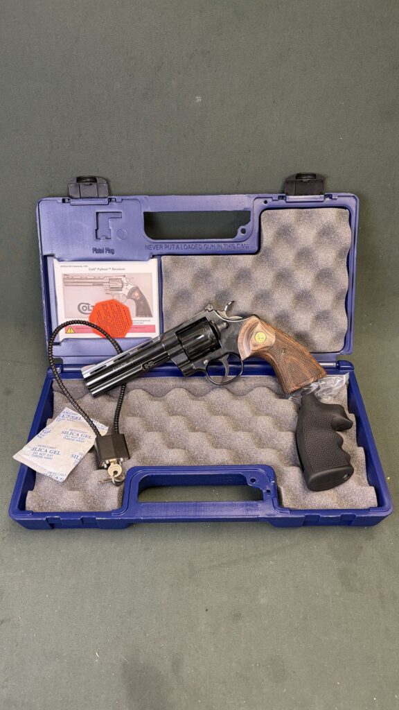 Colt Python .357 Magnum 5 Inch Blued Like New with Factory Box