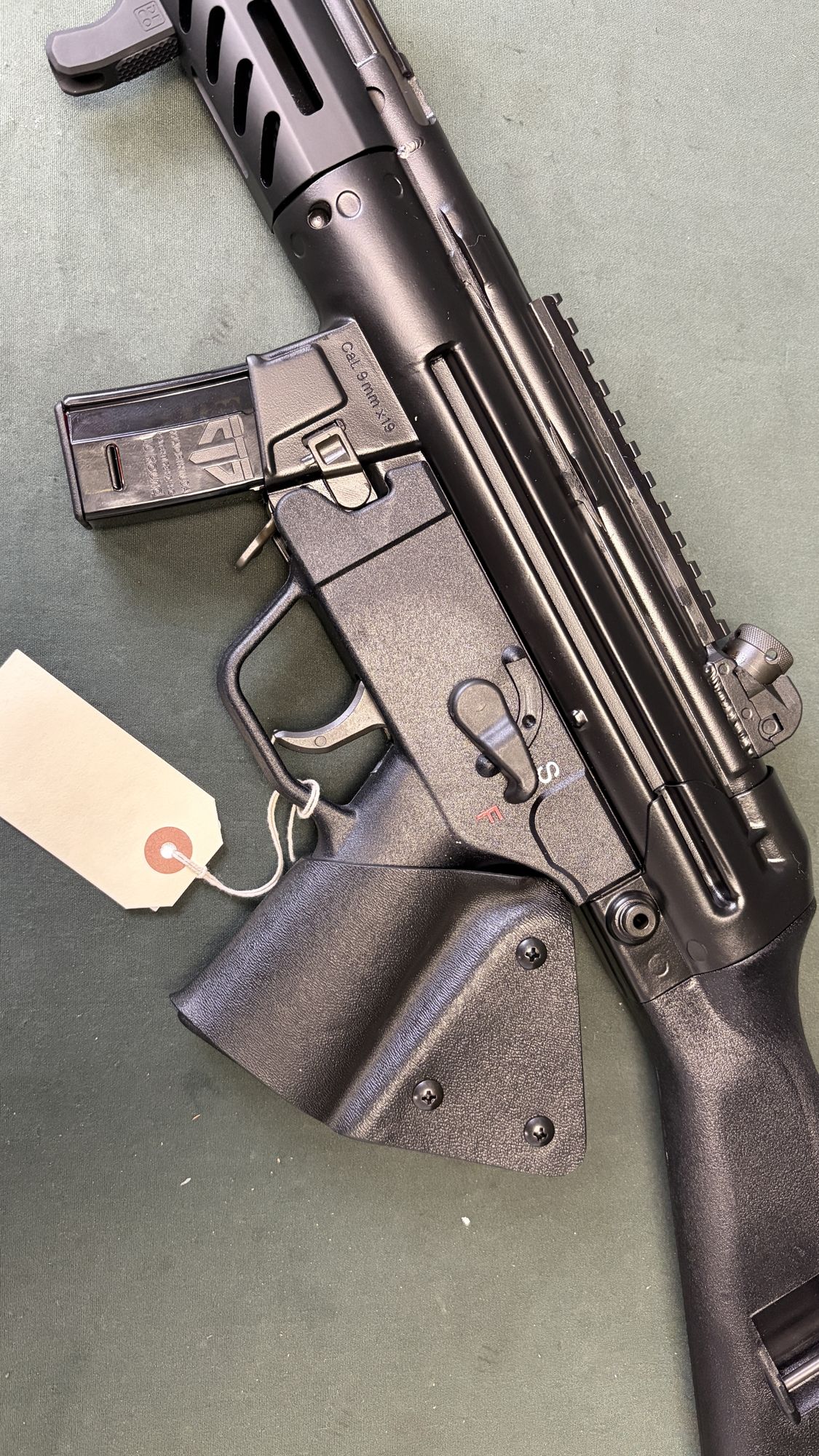 PTR 9LTR 9mm California Configuration Fixed Stock Zero Rounds Open Box - Image 2