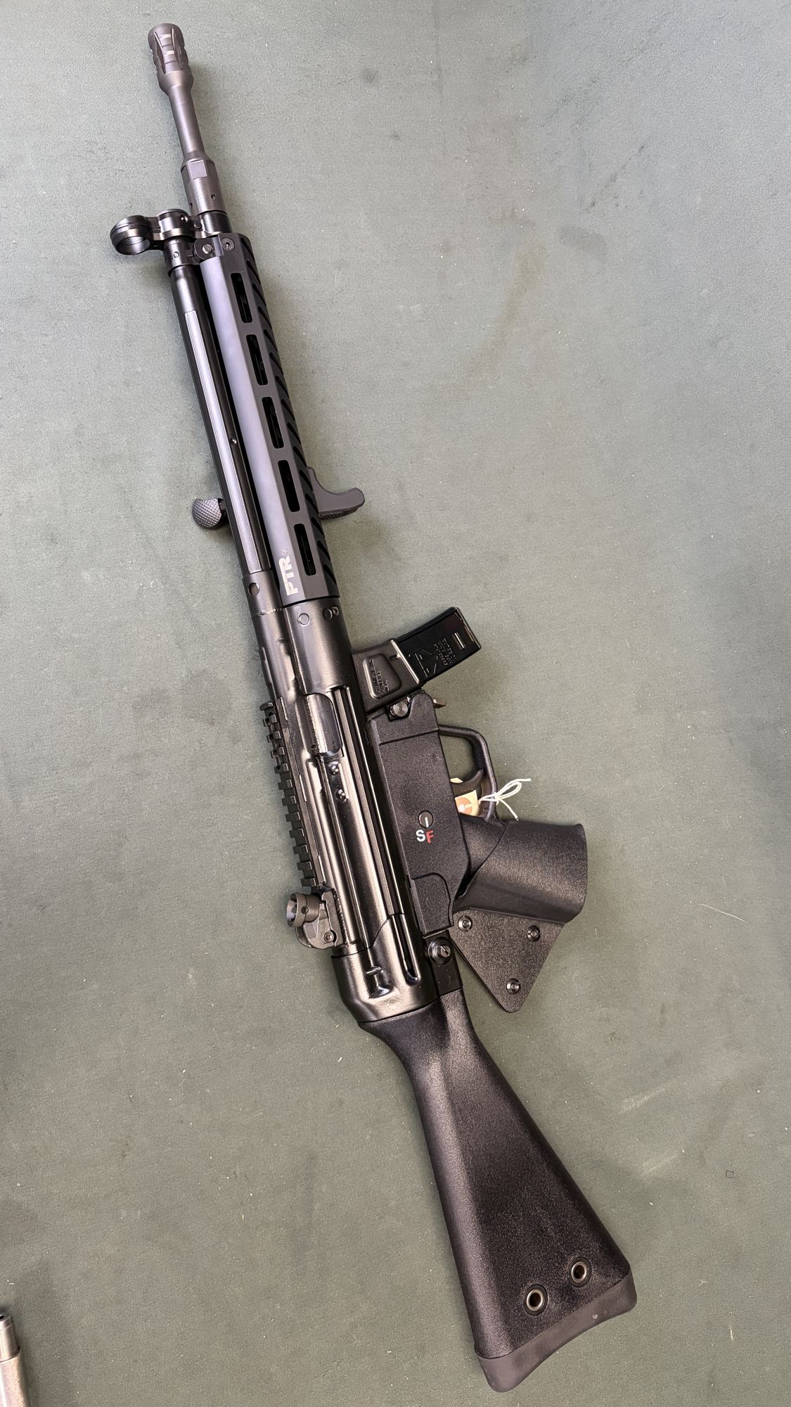 PTR 9LTR 9mm California Configuration Fixed Stock Zero Rounds Open Box - Image 5