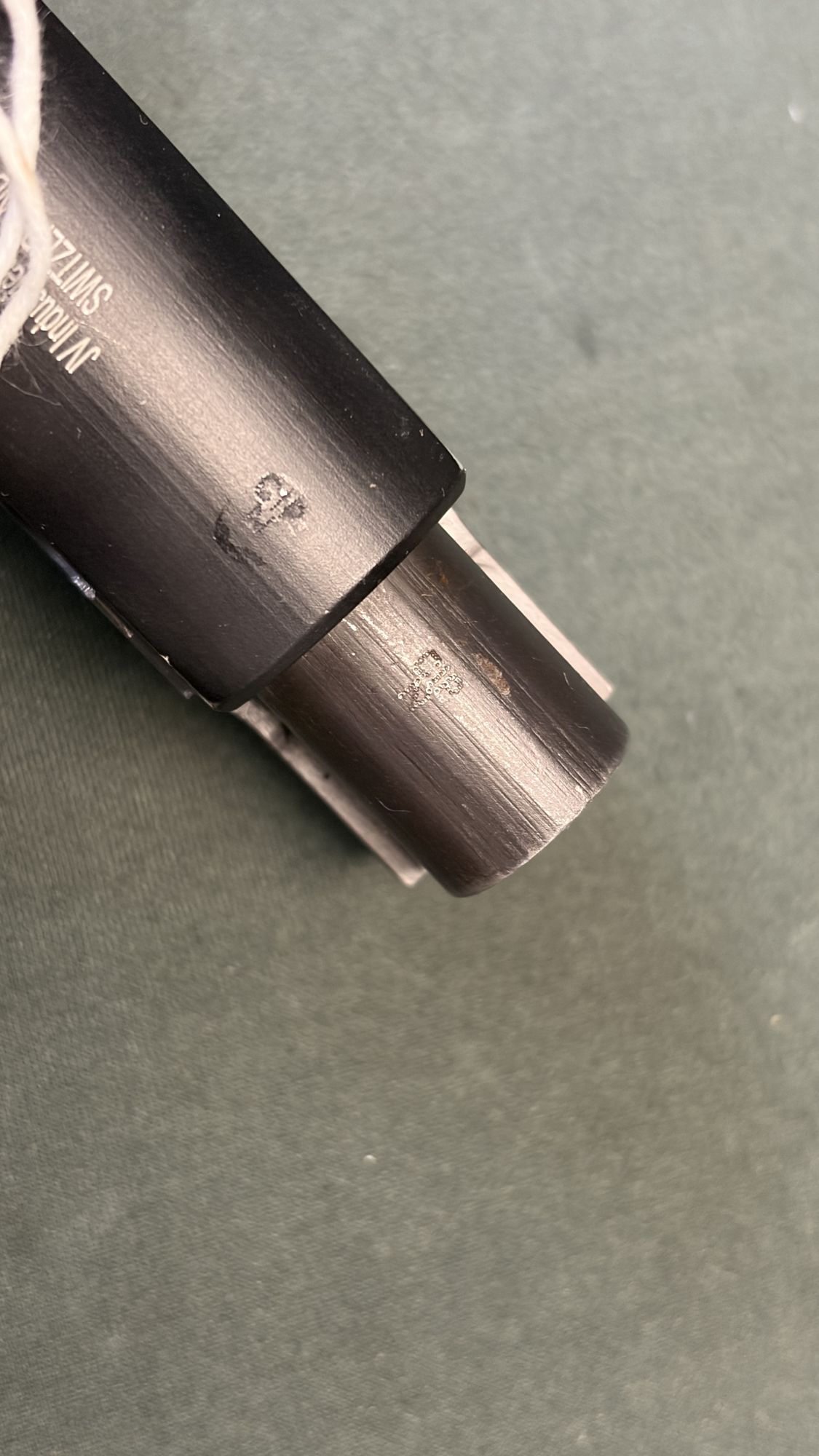 SIG P75 P220 9mm Swiss Army Issue A-Prefix Matching with Swiss Crest (CA legal) - Image 3