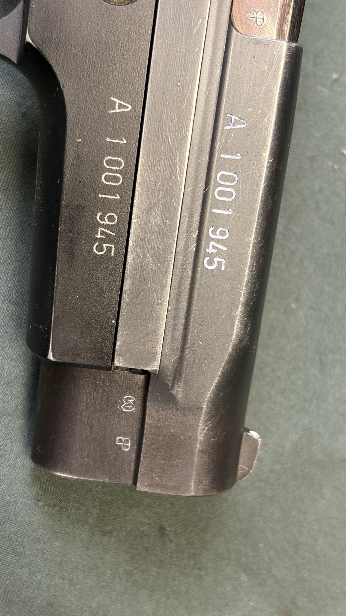 SIG P75 P220 9mm Swiss Army Issue A-Prefix Matching with Swiss Crest (CA legal) - Image 6
