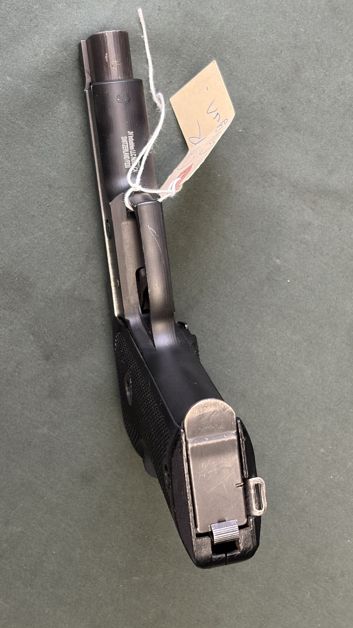 SIG P75 P220 9mm Swiss Army Issue A-Prefix Matching with Swiss Crest (CA legal) - Image 8